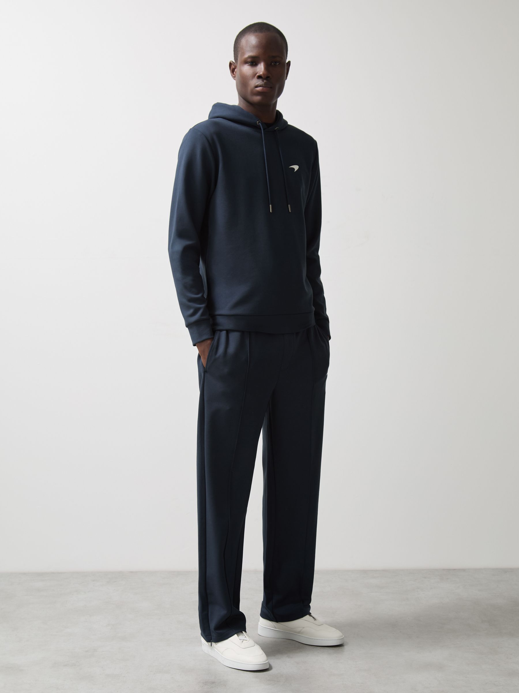 McLaren F1 Team Interlock Hoodie in Airforce Blue