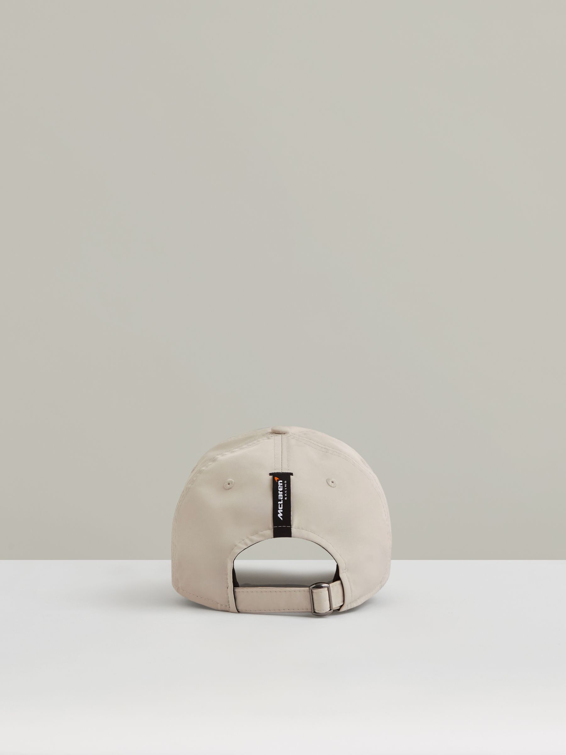 McLaren Racing Logo Embroidered Cap Unisex Fit in Stone