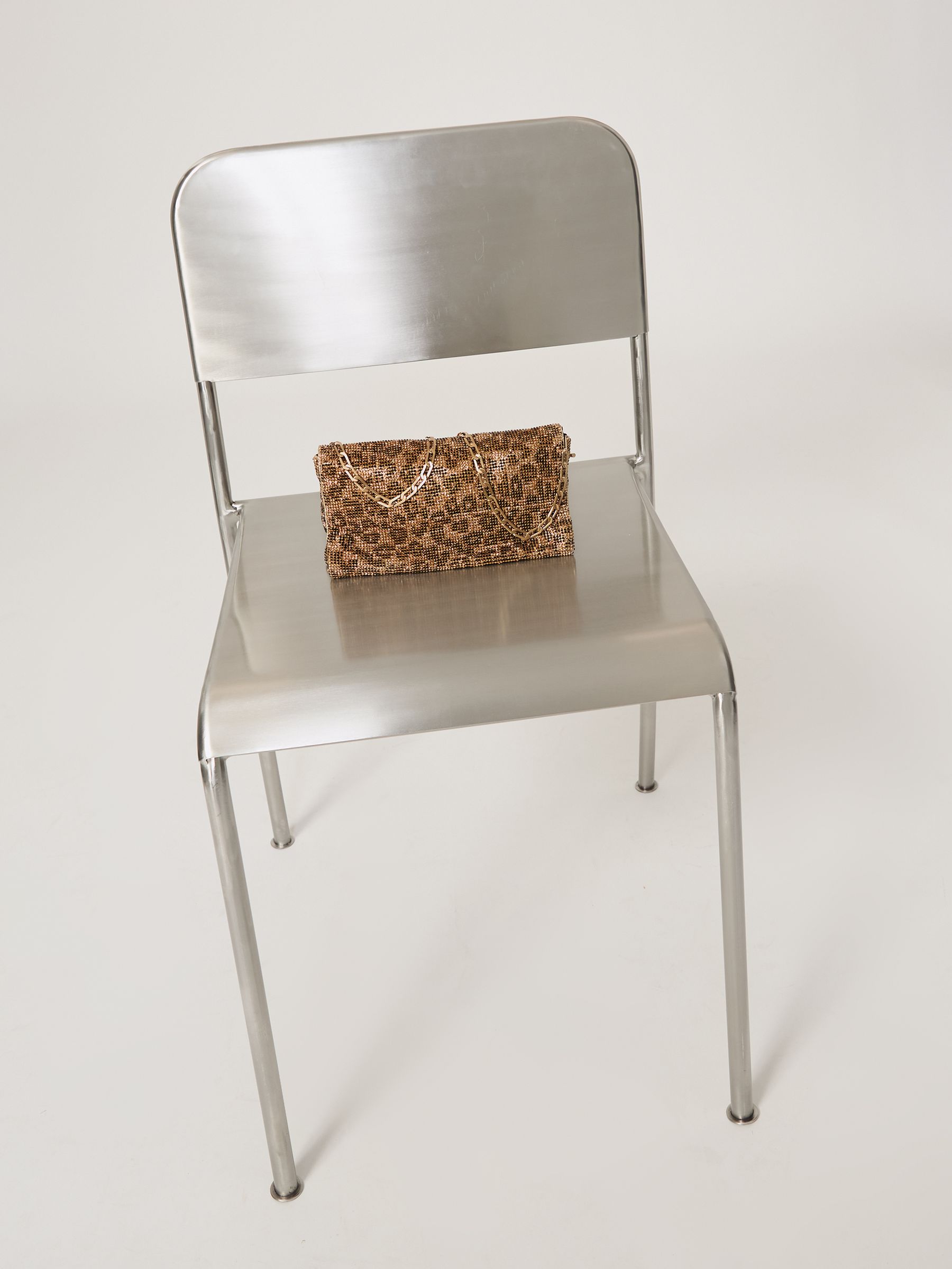 Chainmail Bag in Animal Print