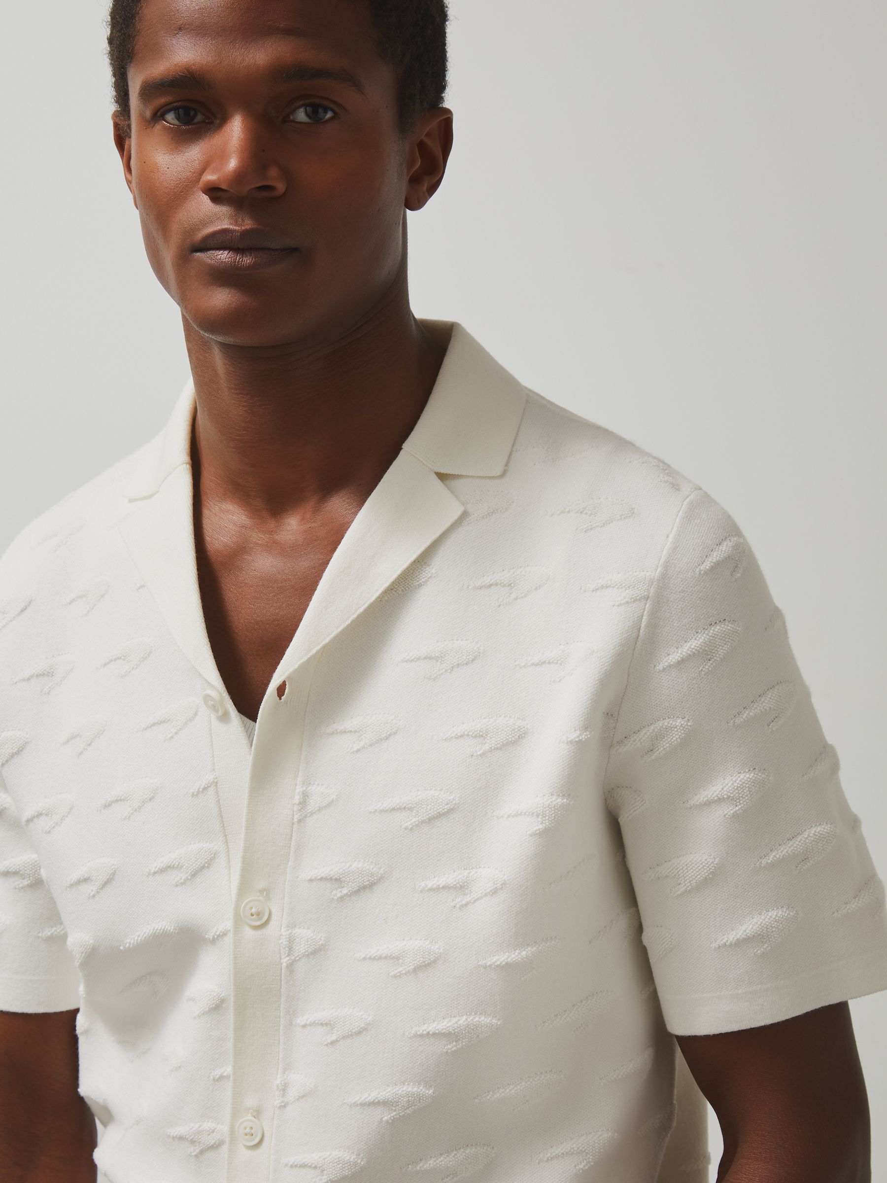 McLaren F1 Team Speedmark Knit Shirt in White