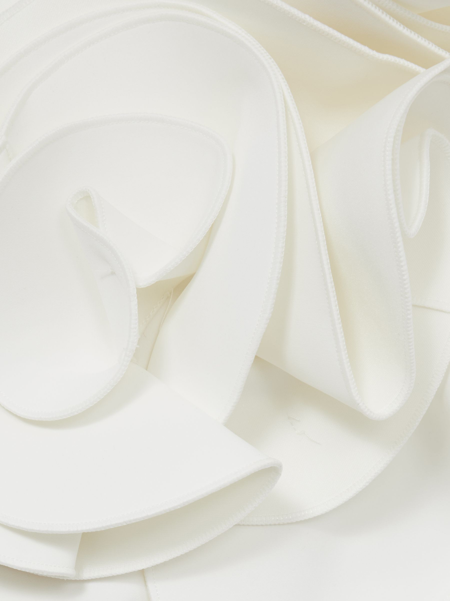 Acler Cream Wynyard One Shoulder Maxi Dress in Cream