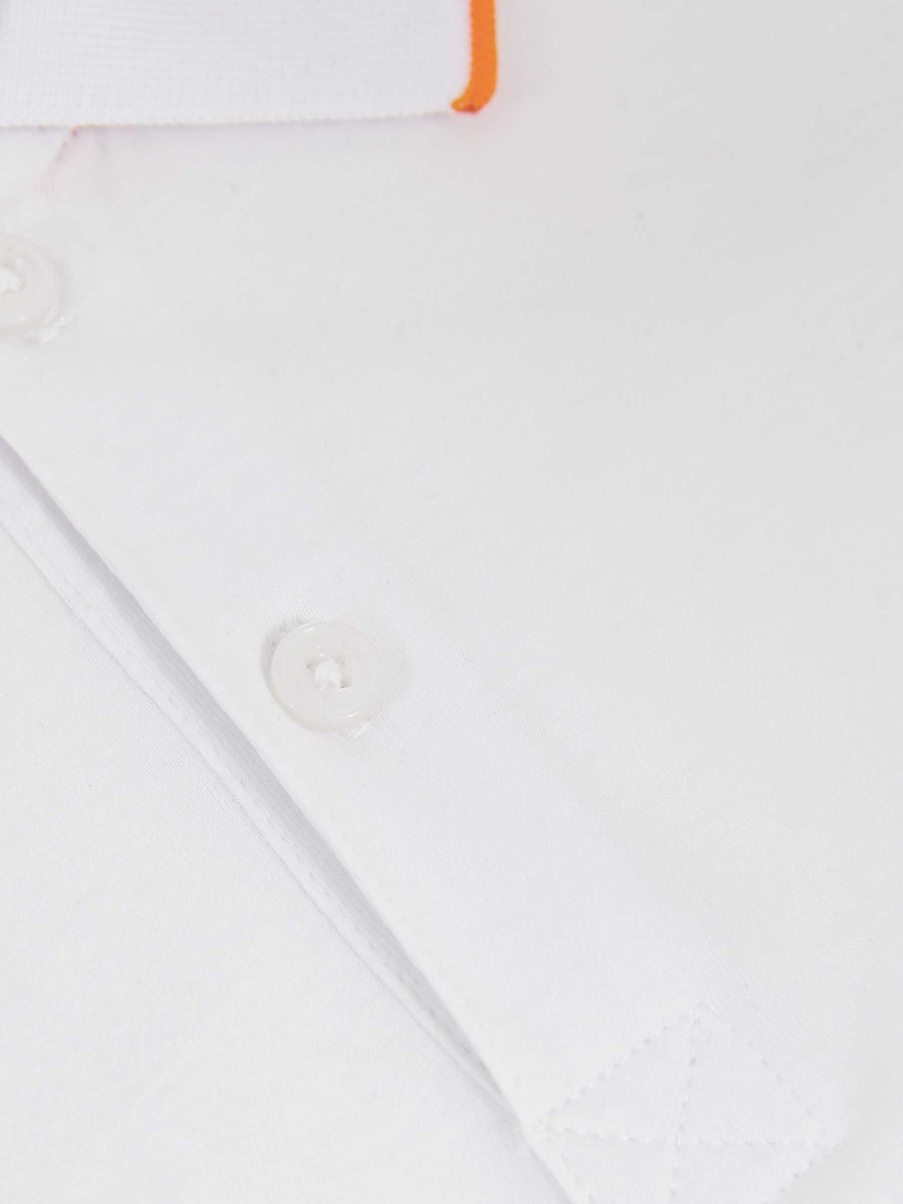 McLaren F1 Team Cotton Polo Shirt in White