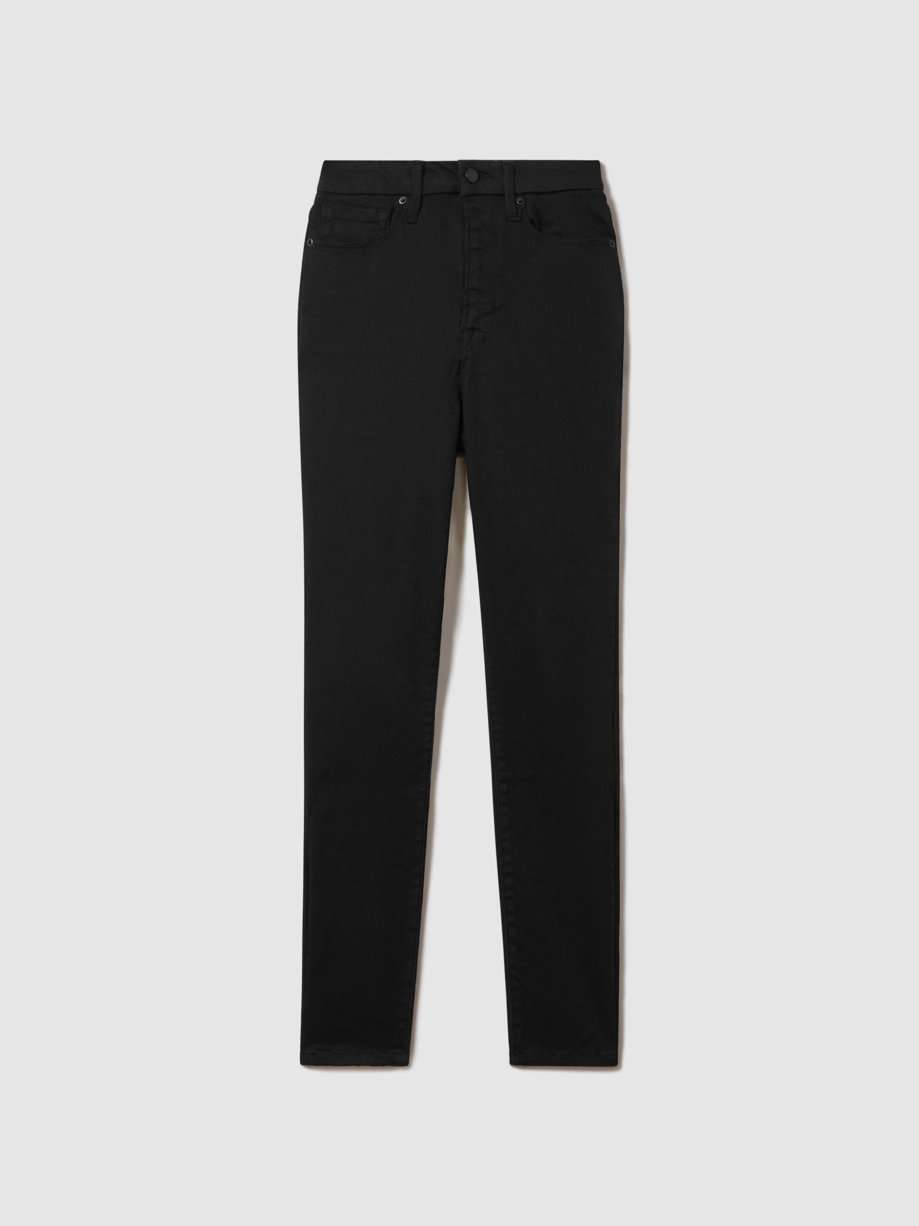 Good American Ultra High Skinny Jeans in Black