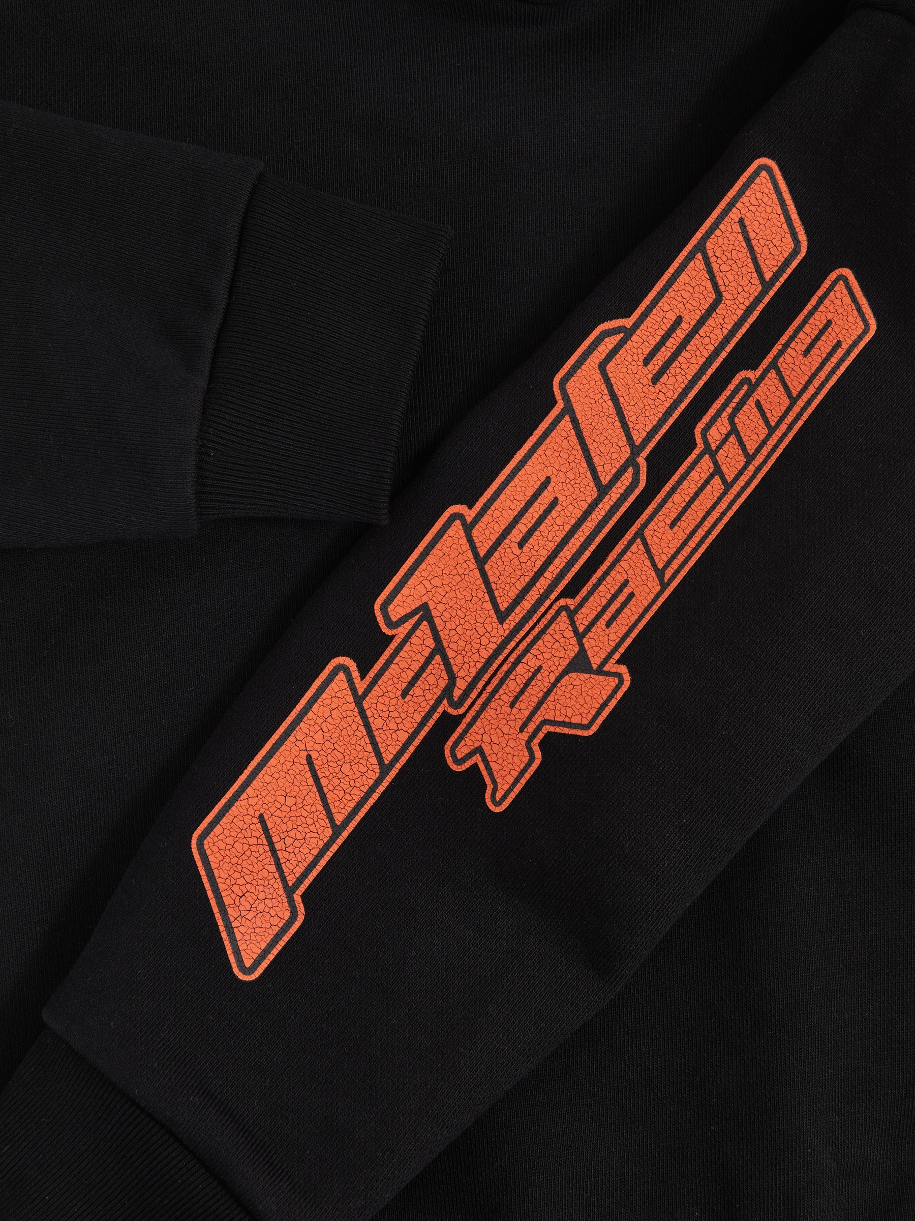 3-9 yrs McLaren F1 Team Cotton Logo Hoodie Unisex Fit in Black