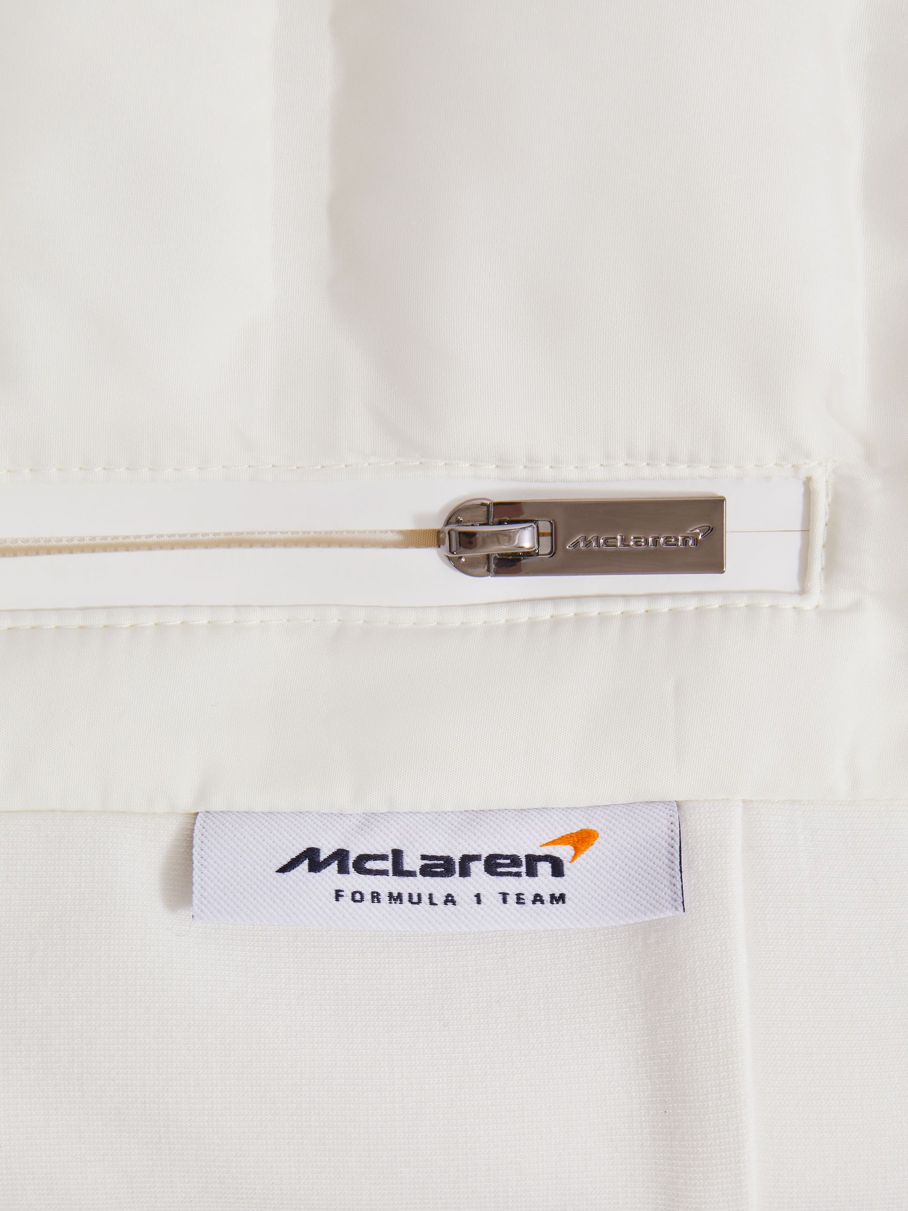 McLaren F1 Hybrid Quilt and Jersey Jacket in White