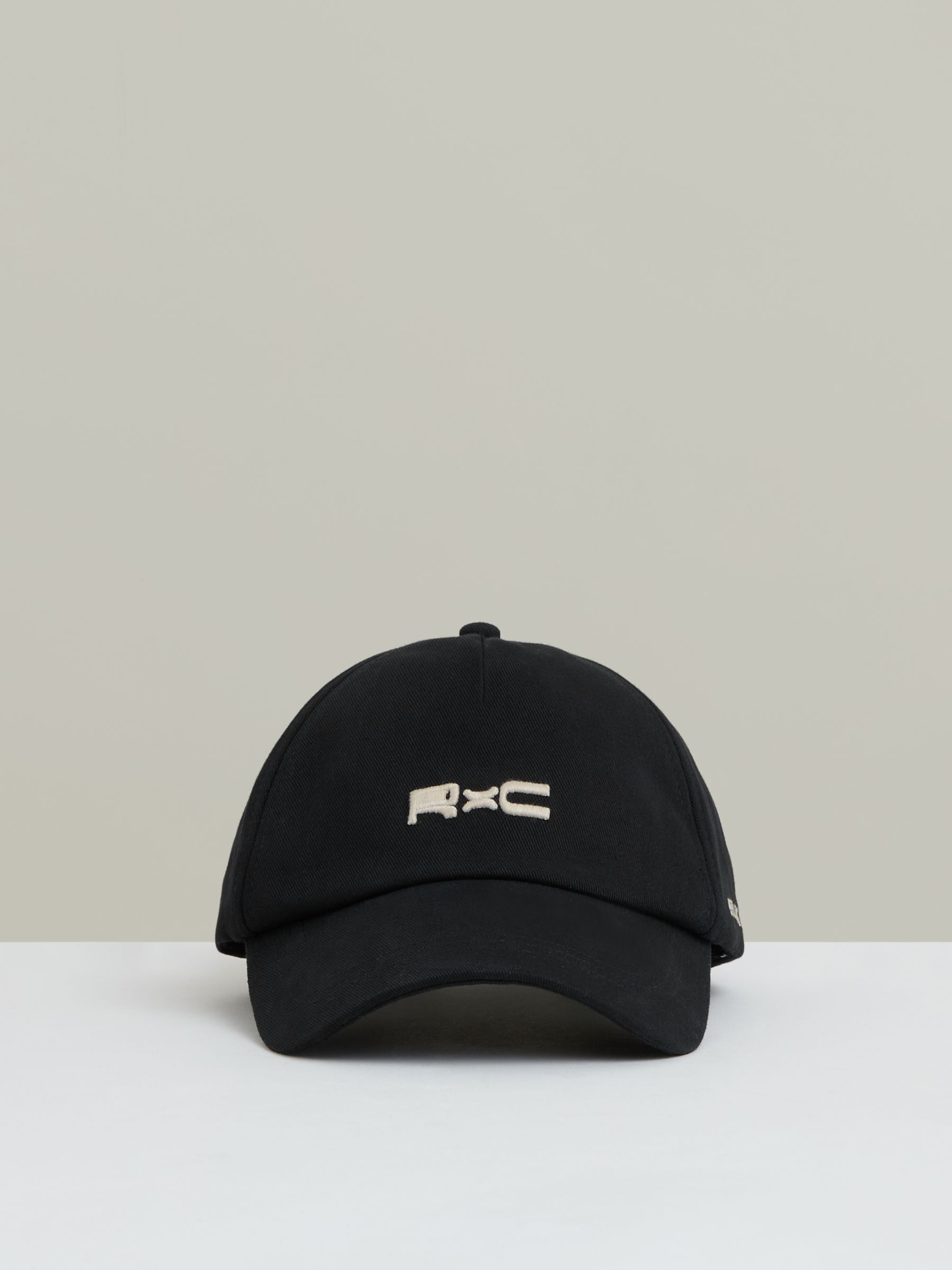 Reiss | Ché Logo-Embroidered Cap in Black