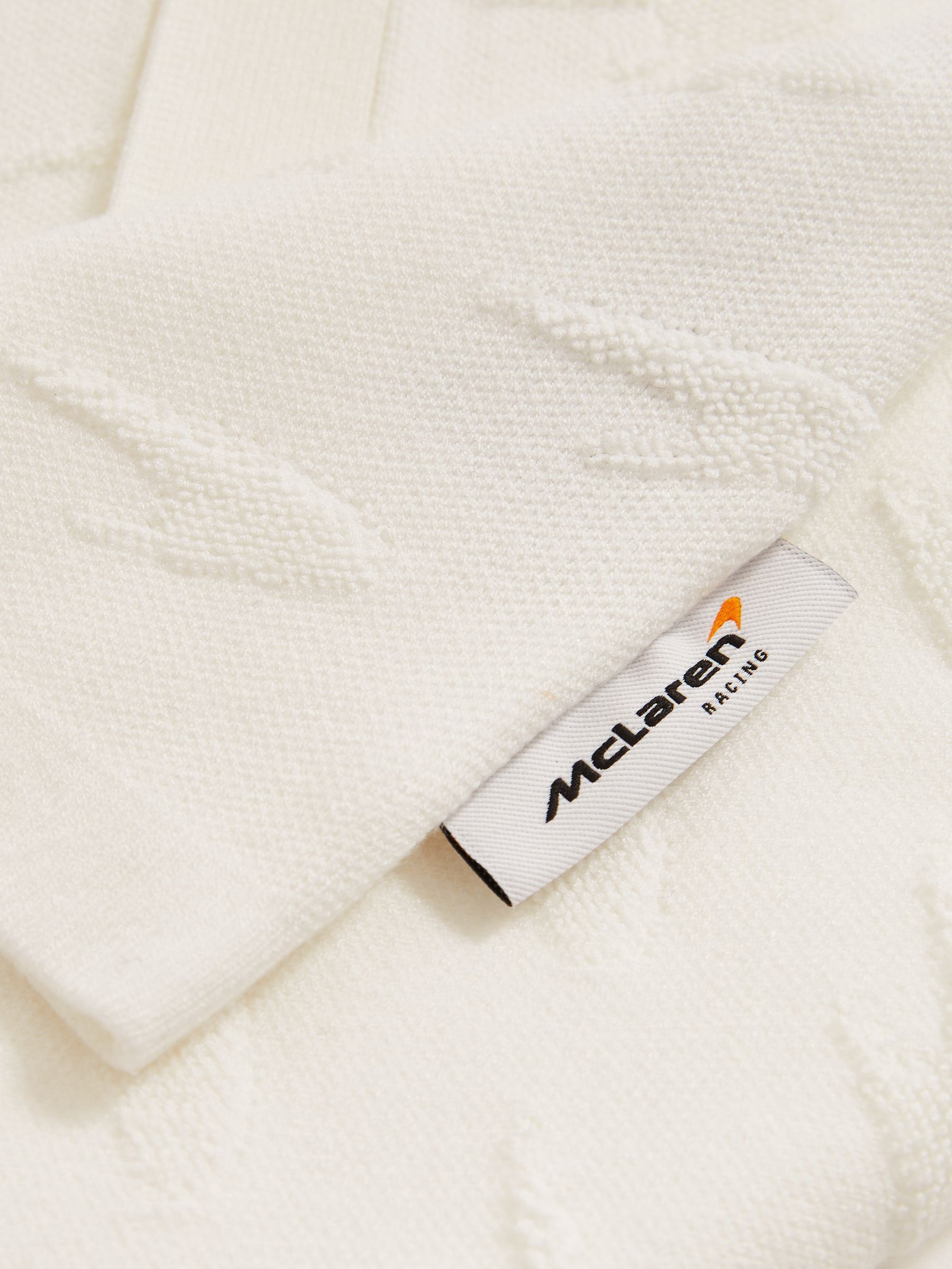 McLaren F1 Team Speedmark Knit Shirt in White