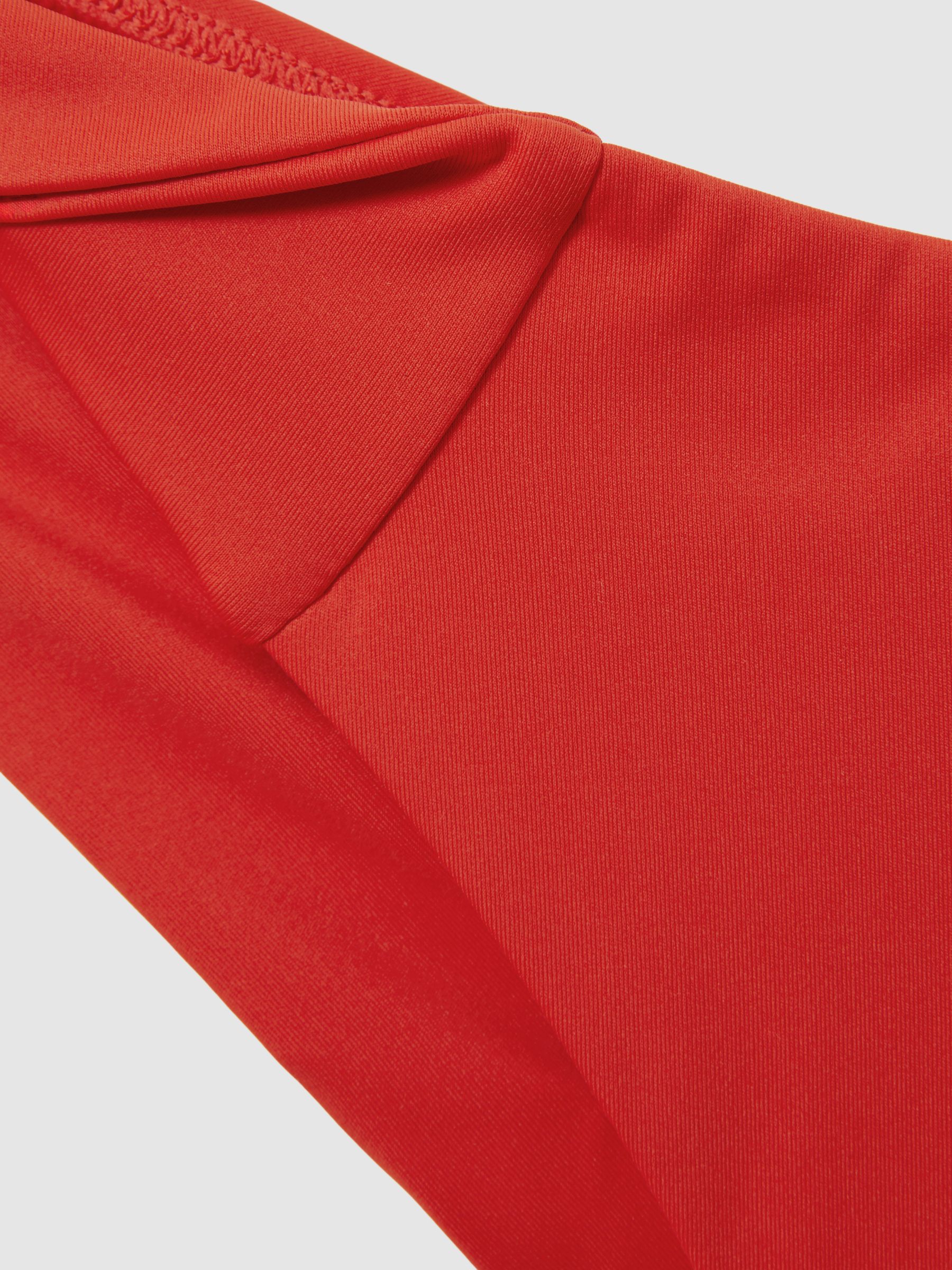 Underwear Twist Detail Bikini Bottoms in Red