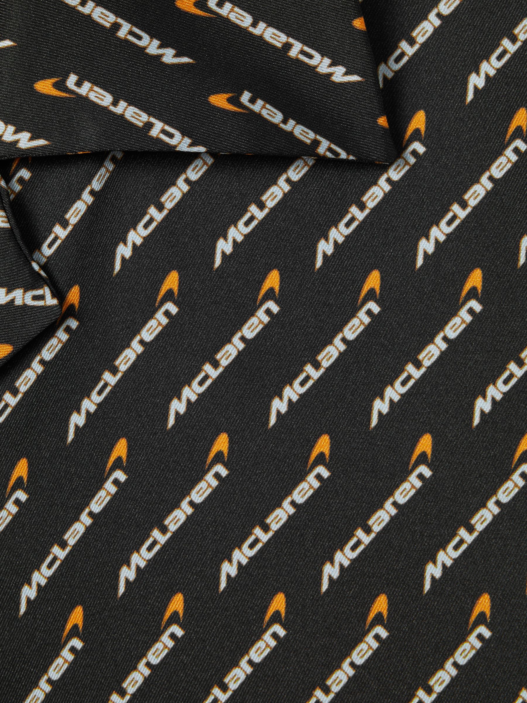 McLaren F1 Silverstone Exclusive Cuban Collar Shirt in Black Multi