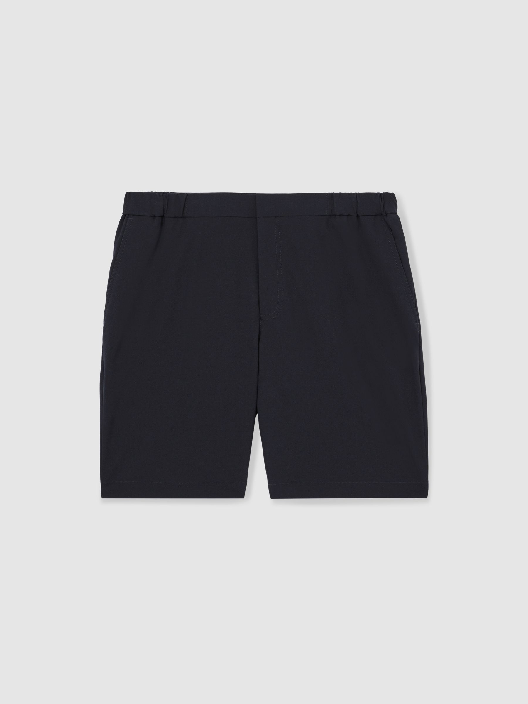 Drawstring Chino Shorts in Navy