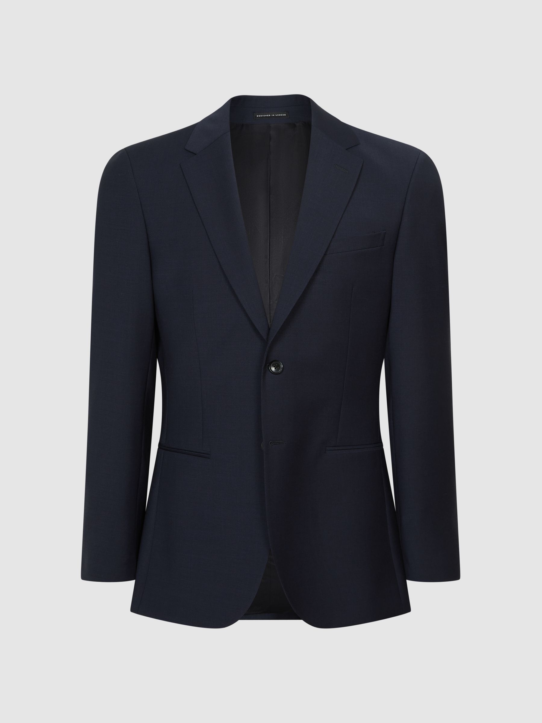Modern Fit Travel Blazer in Navy