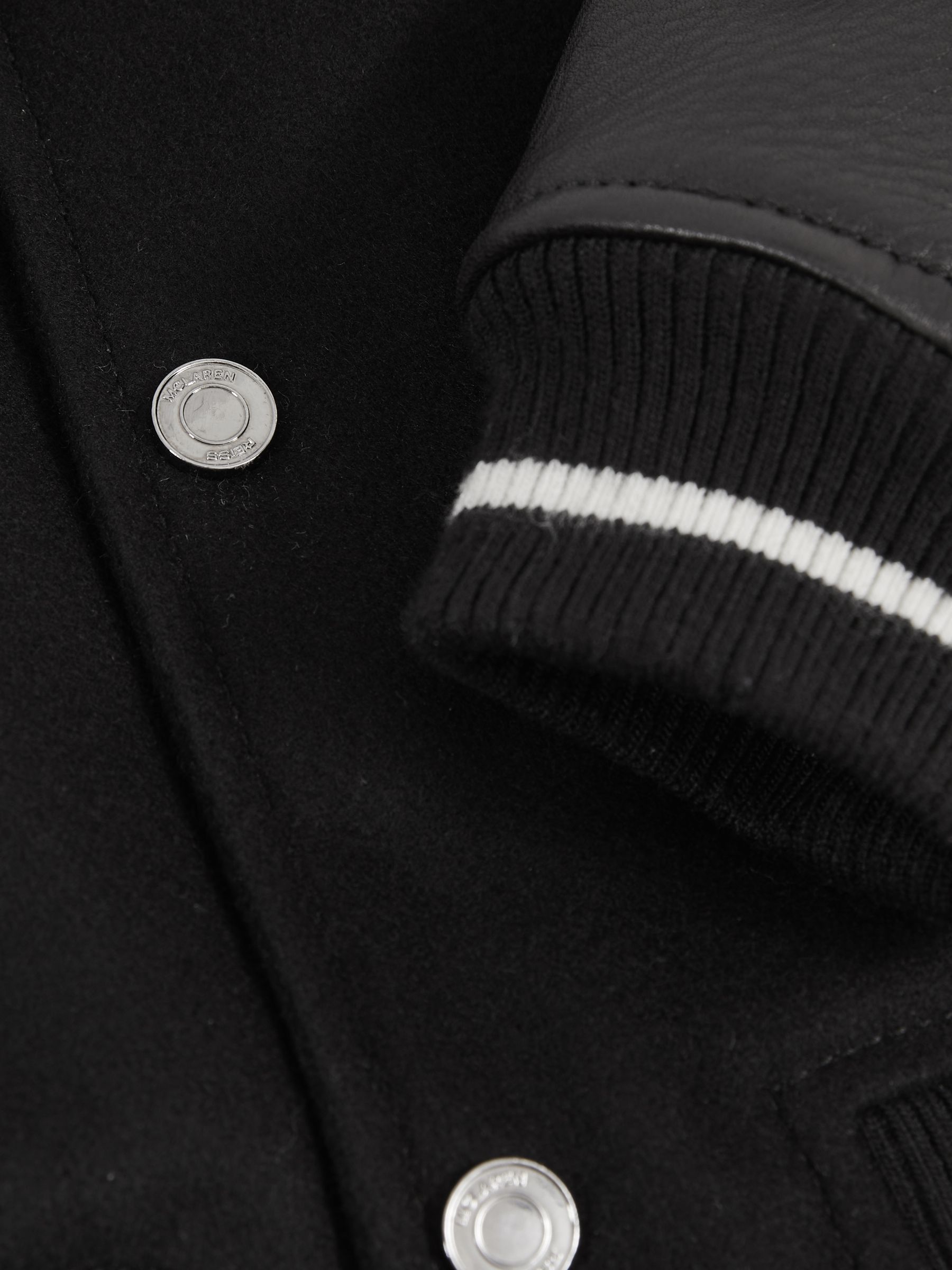 9-13 yrs Unisex Fit McLaren F1 Team Bomber Jacket in Black