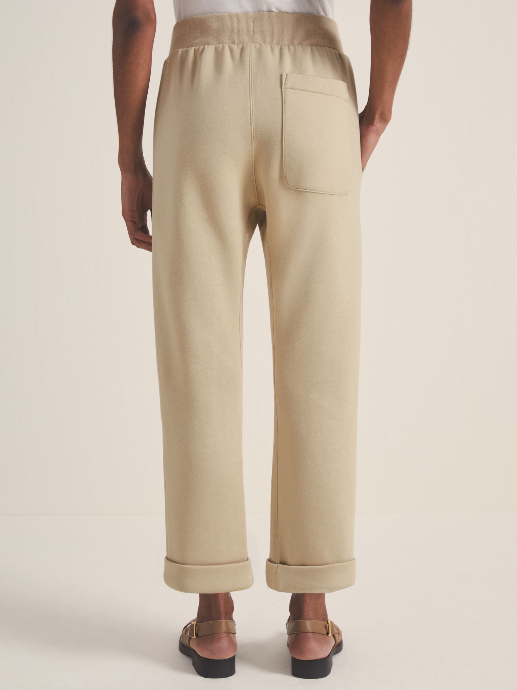 Reiss | Les 100 Ciels Jersey Joggers in Mink