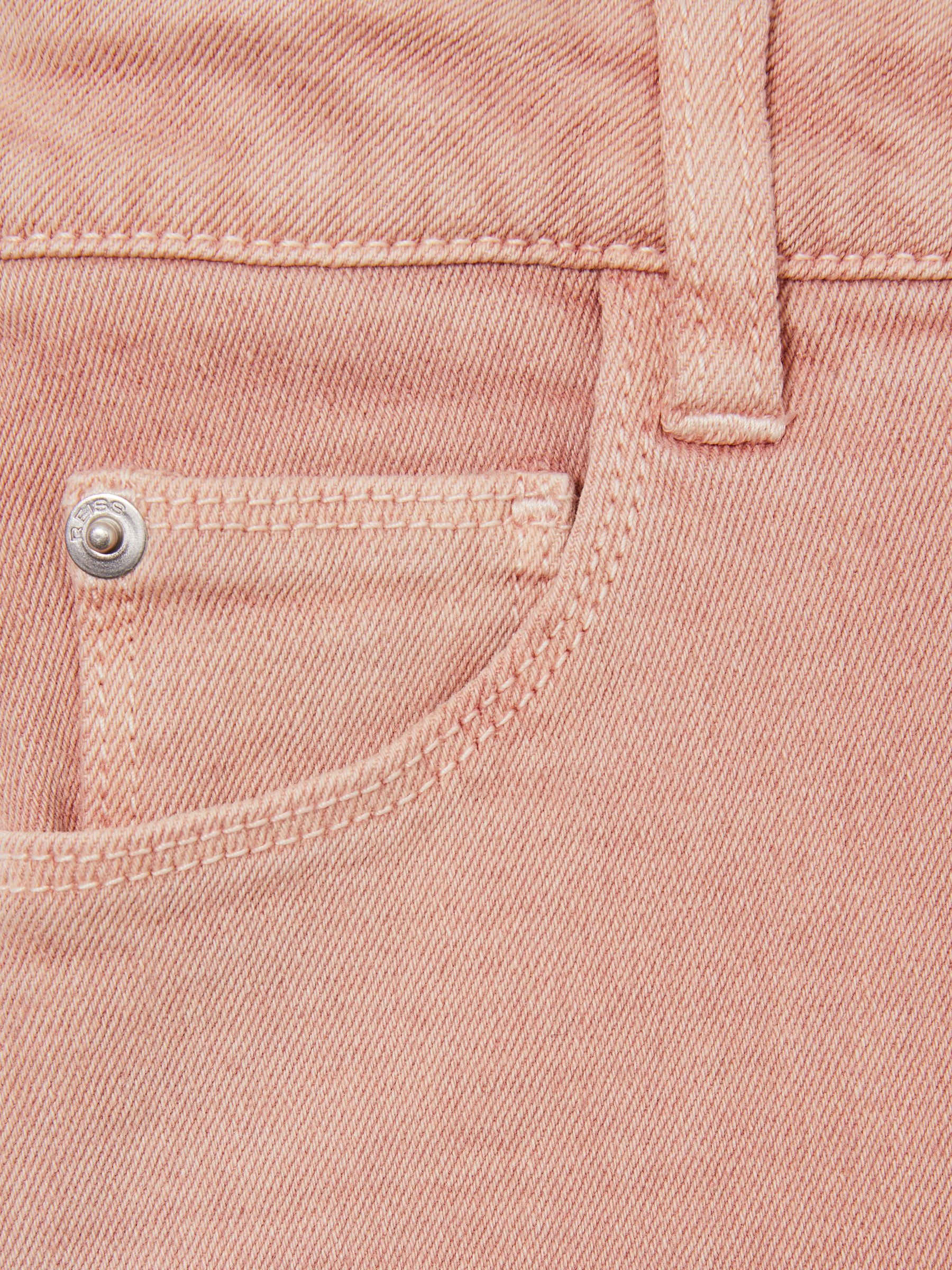 9-13 yrs Wide-Leg Jeans in Pink