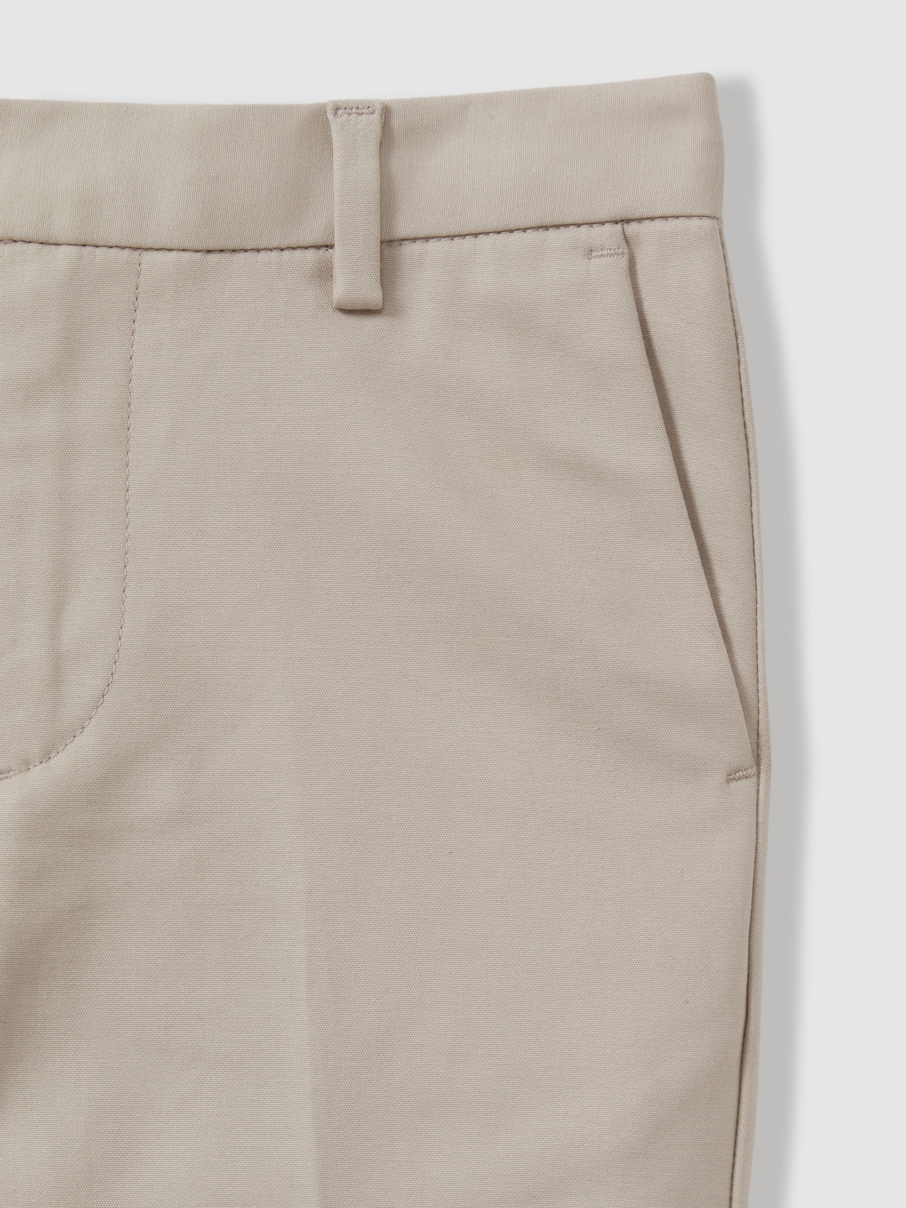 9-13 yrs Slim Fit Tapered Chinos in Stone