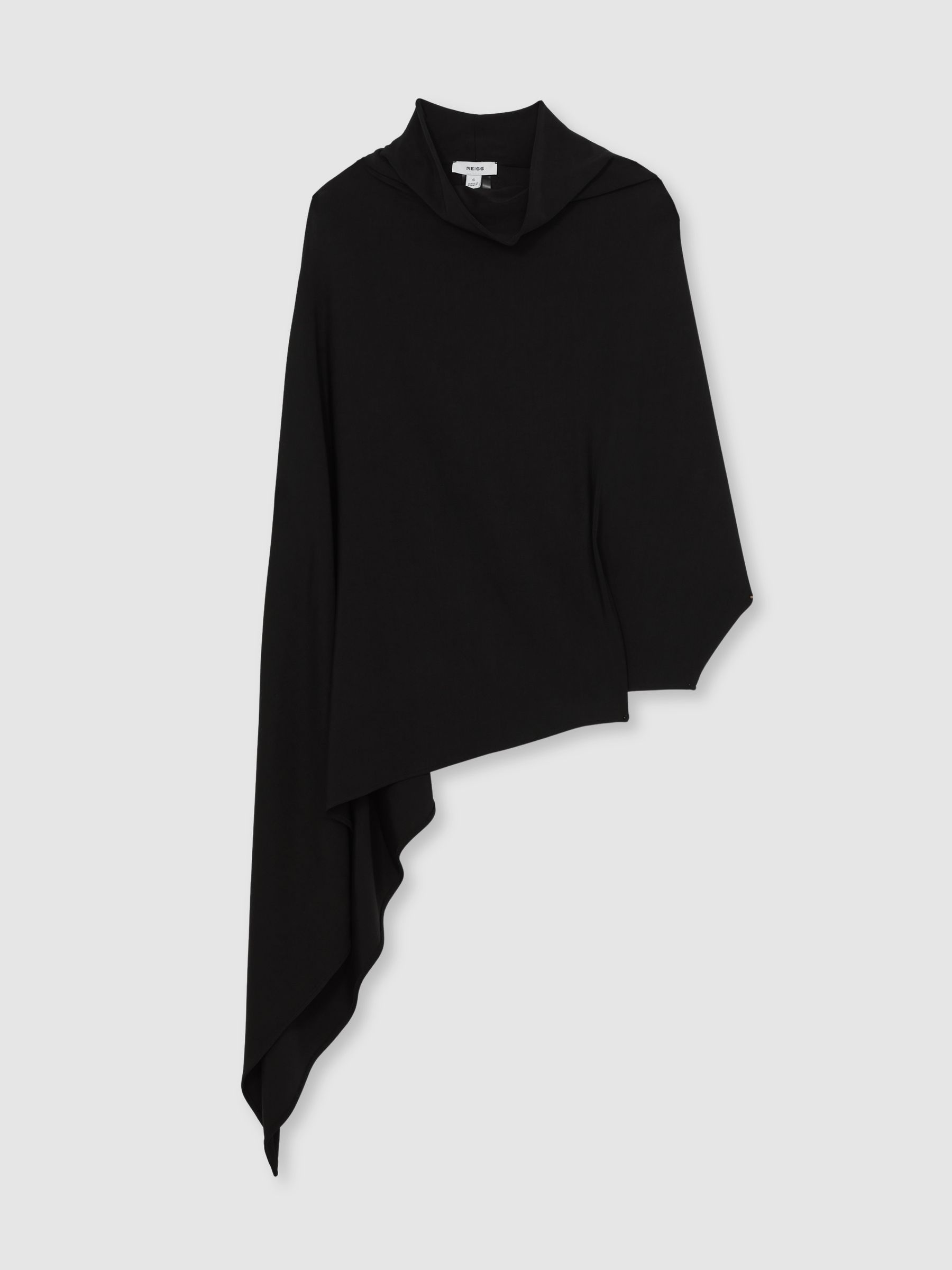 Cape Detail Top in Black