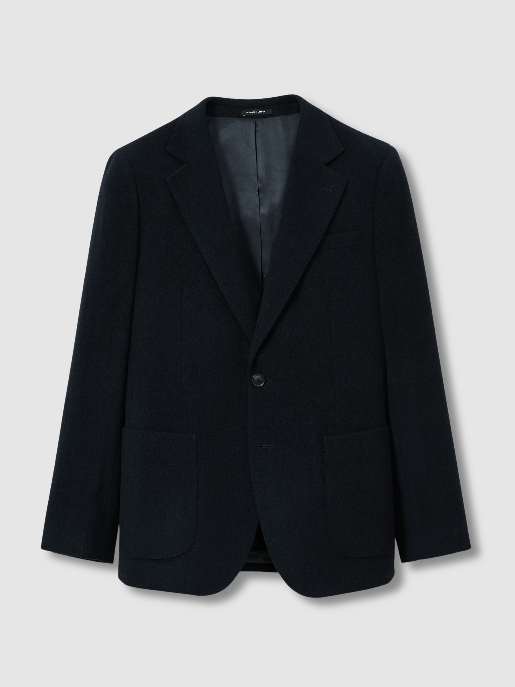 Atelier SIngle-Breasted Suit Jacket in Navy
