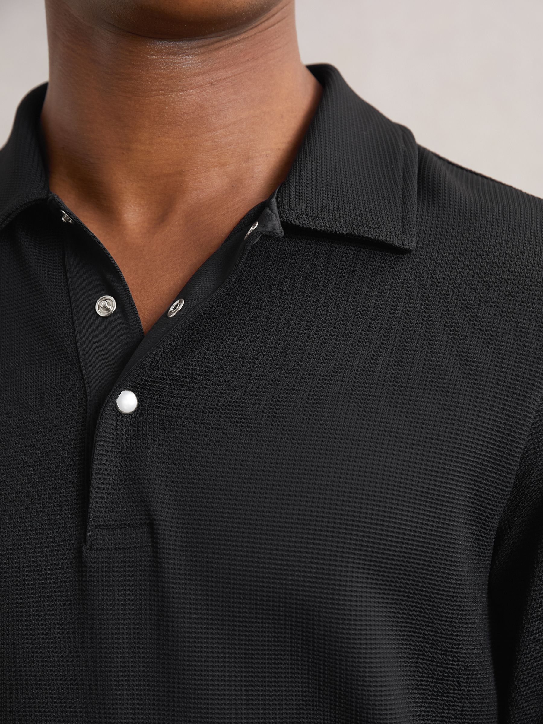 Polo Shirt in Black