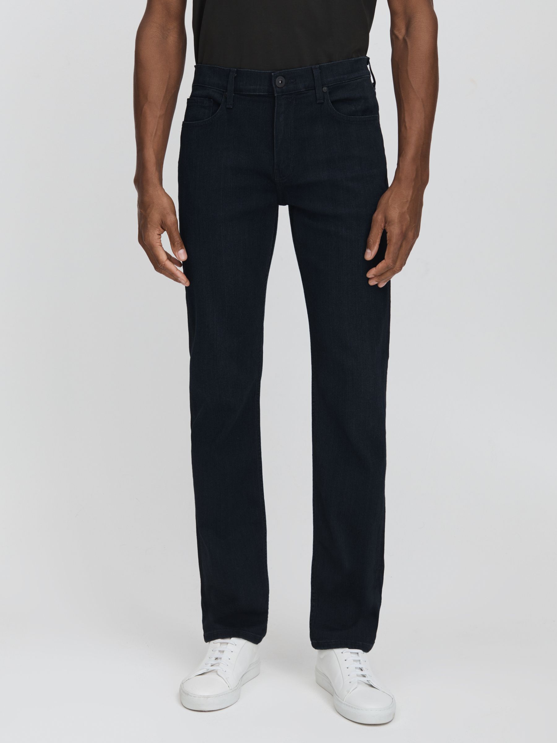 Paige Straight Leg Jeans in Ink