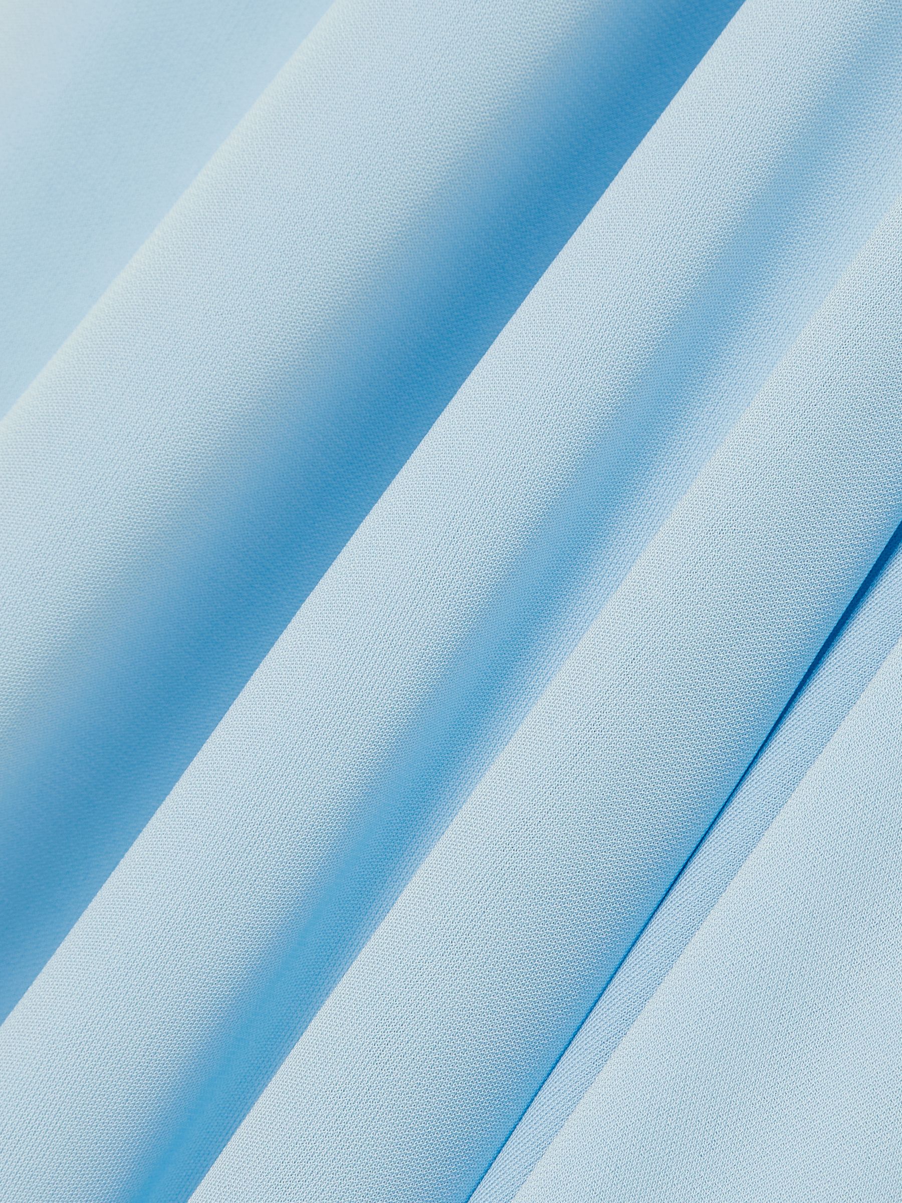 Jersey Maxi Dress in Blue