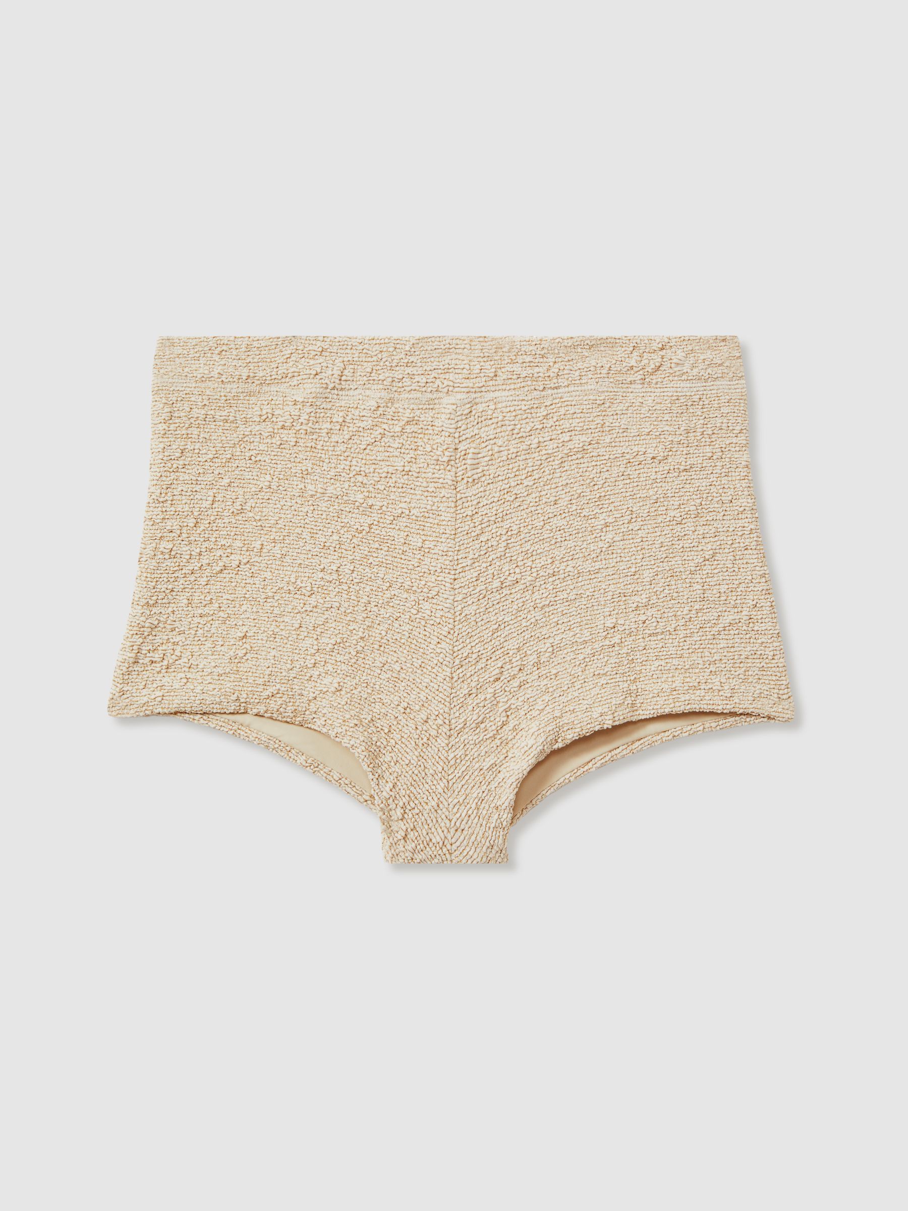 Sands Fox Natural The Upside Textured Metallic Swim Shorts