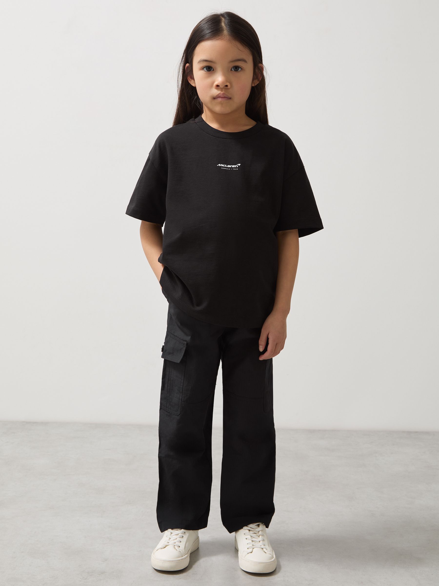 3-9 yrs McLaren F1 Team Melbourne T-Shirt Unisex Fit in Black