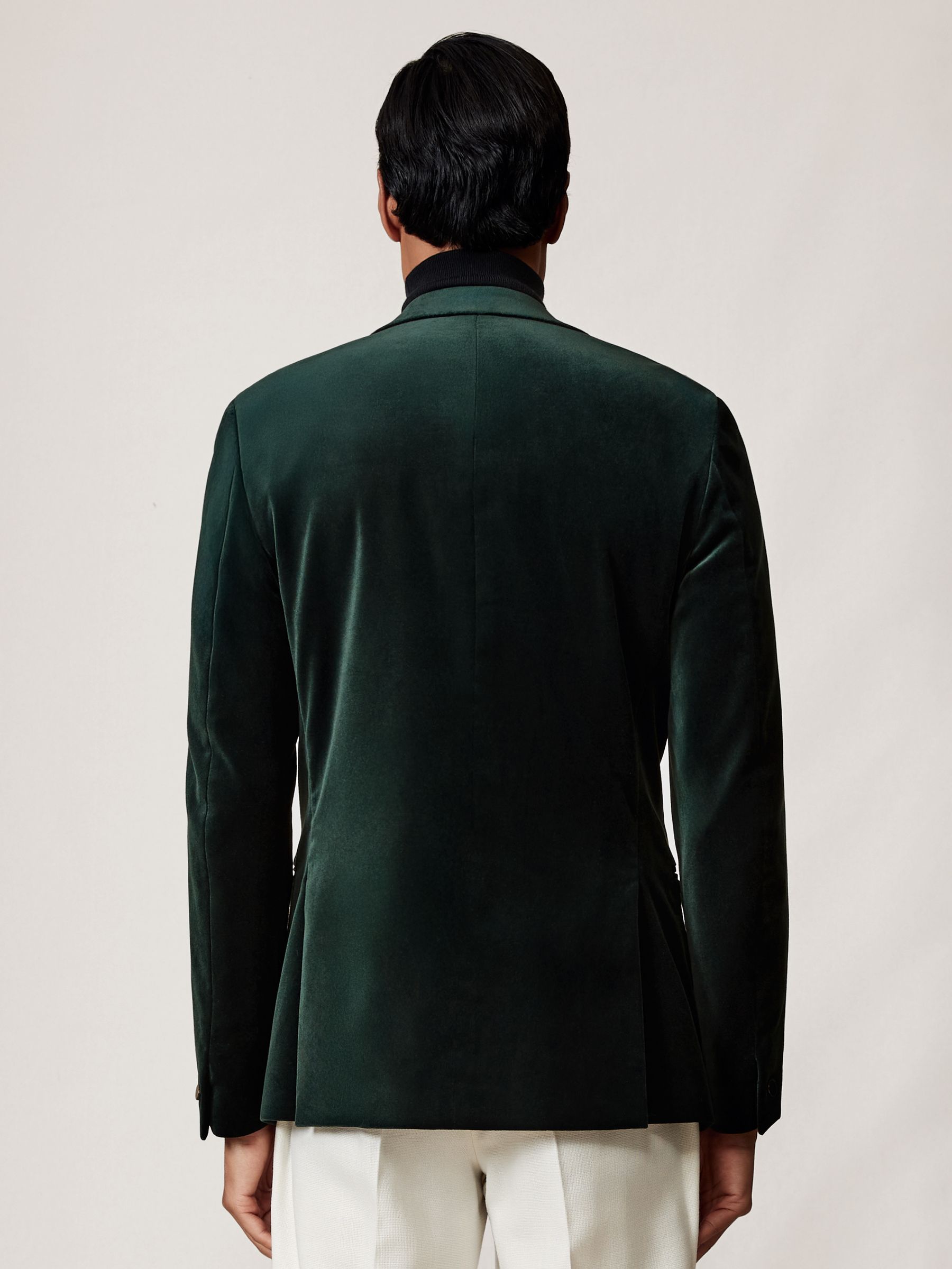 Jacket in Emerald Green