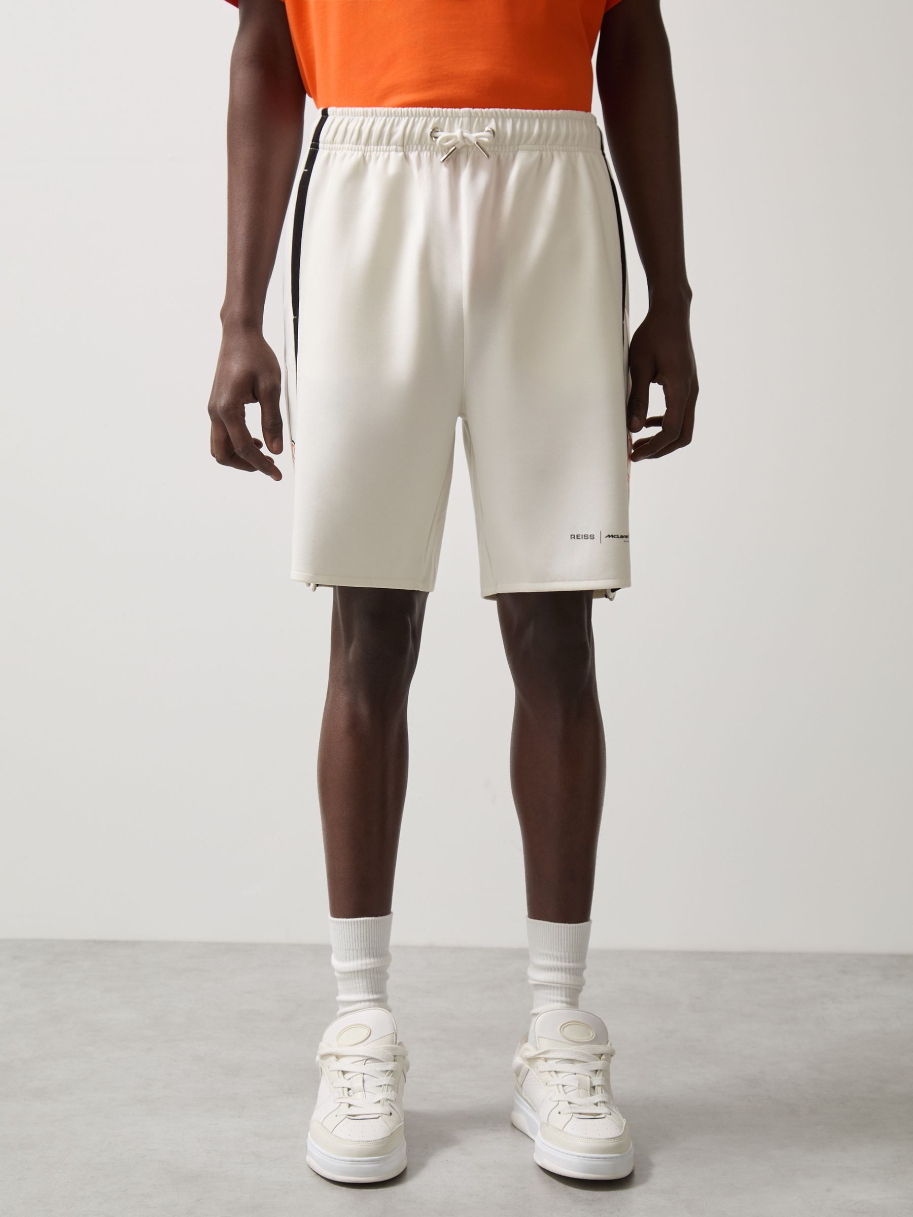 McLaren F1 Team Drawstring Shorts in White