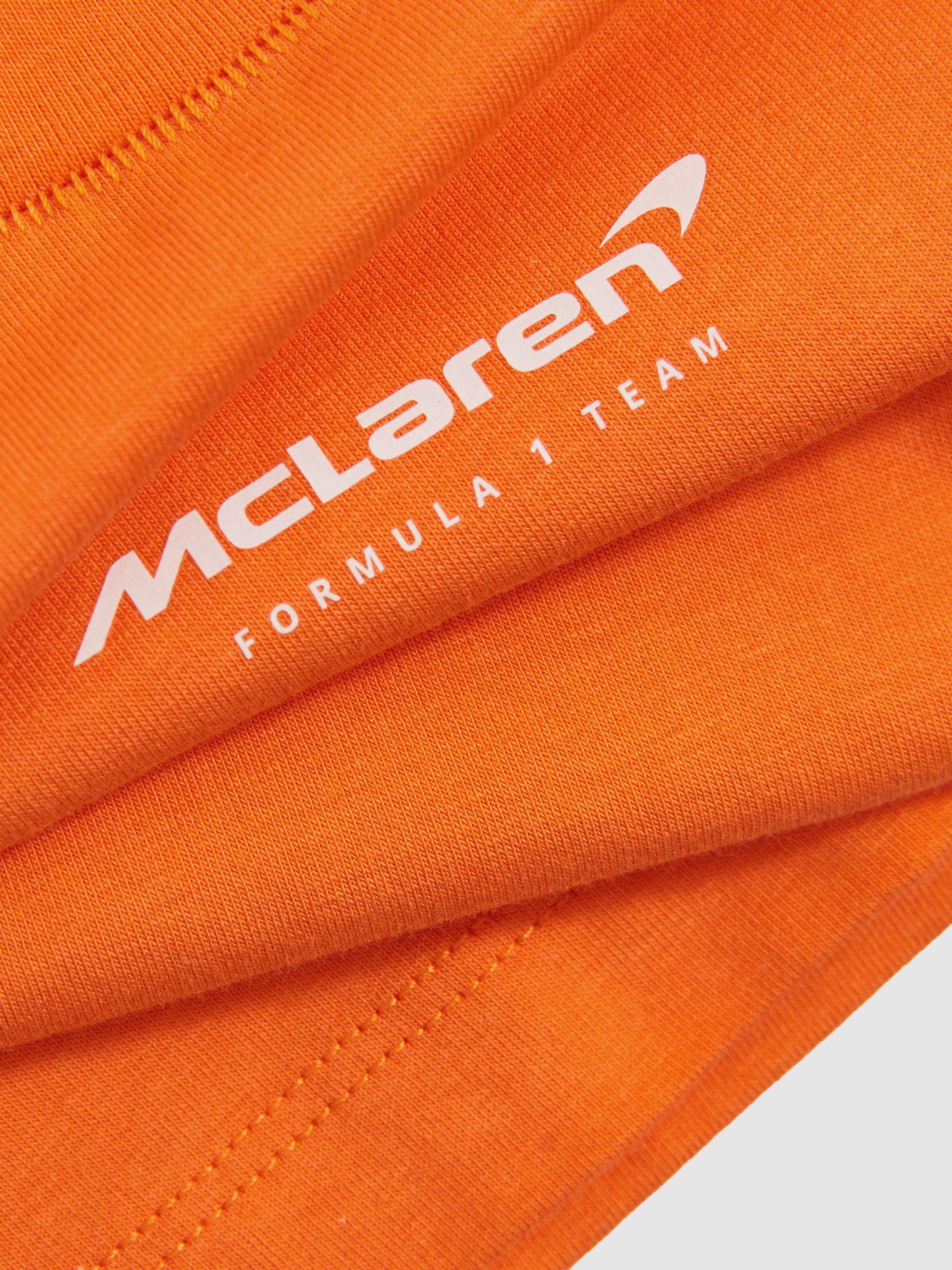 9-13 yrs McLaren F1 Team Cropped Logo T-Shirt in Orange