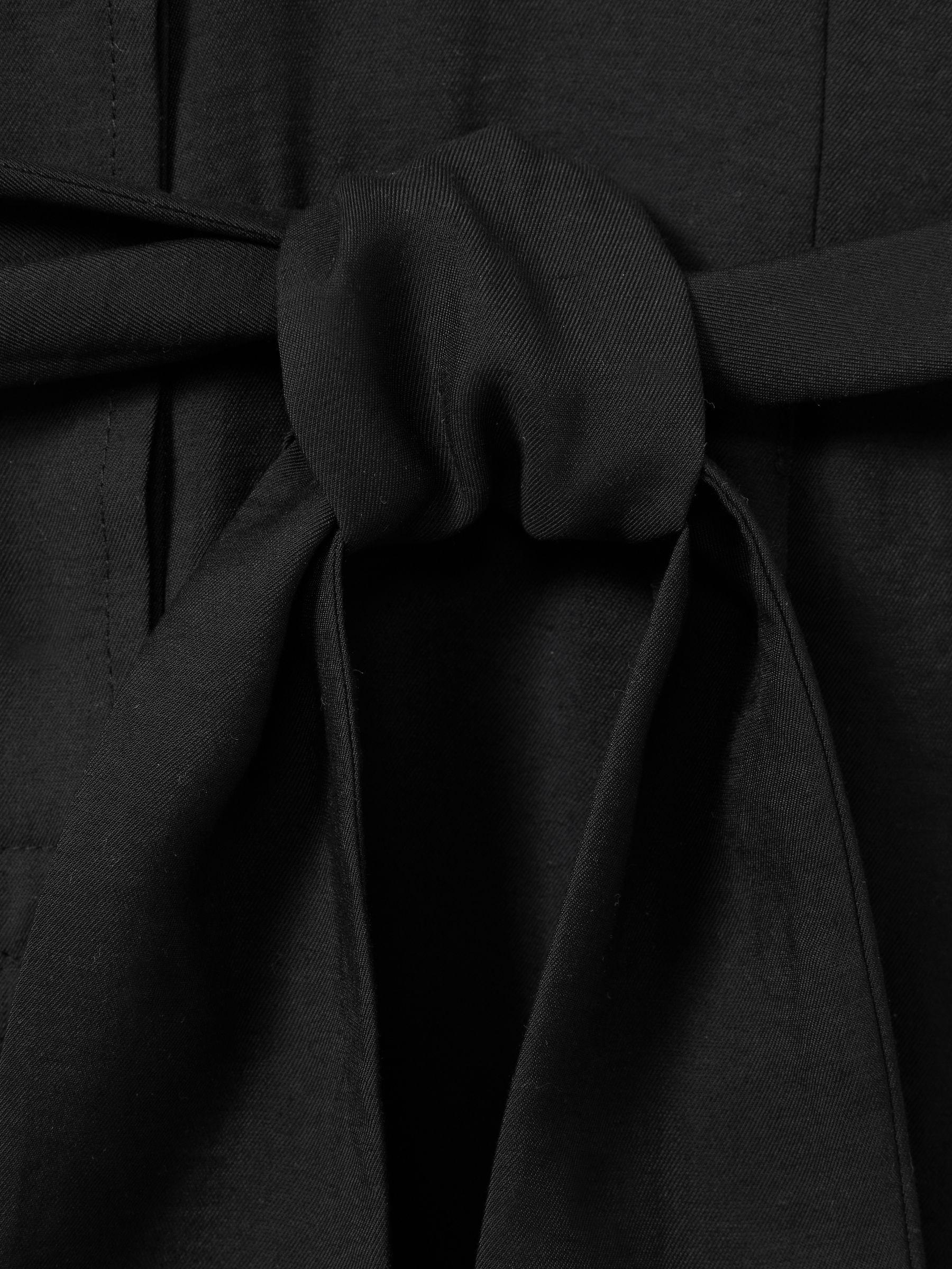 Joanie Black Belted Utility Wide Leg Jumpsuit