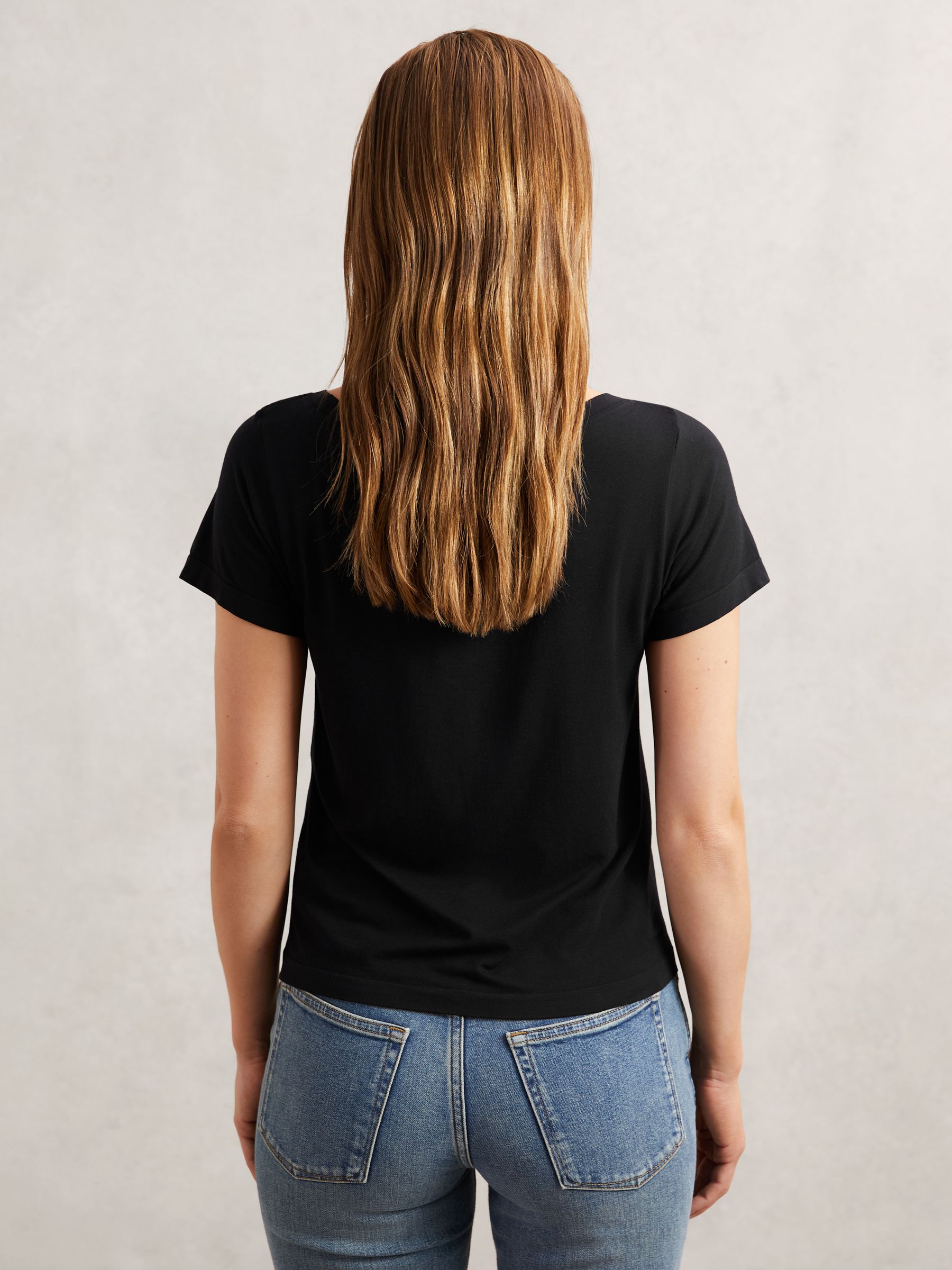 Short Sleeve T-Shirt in Black