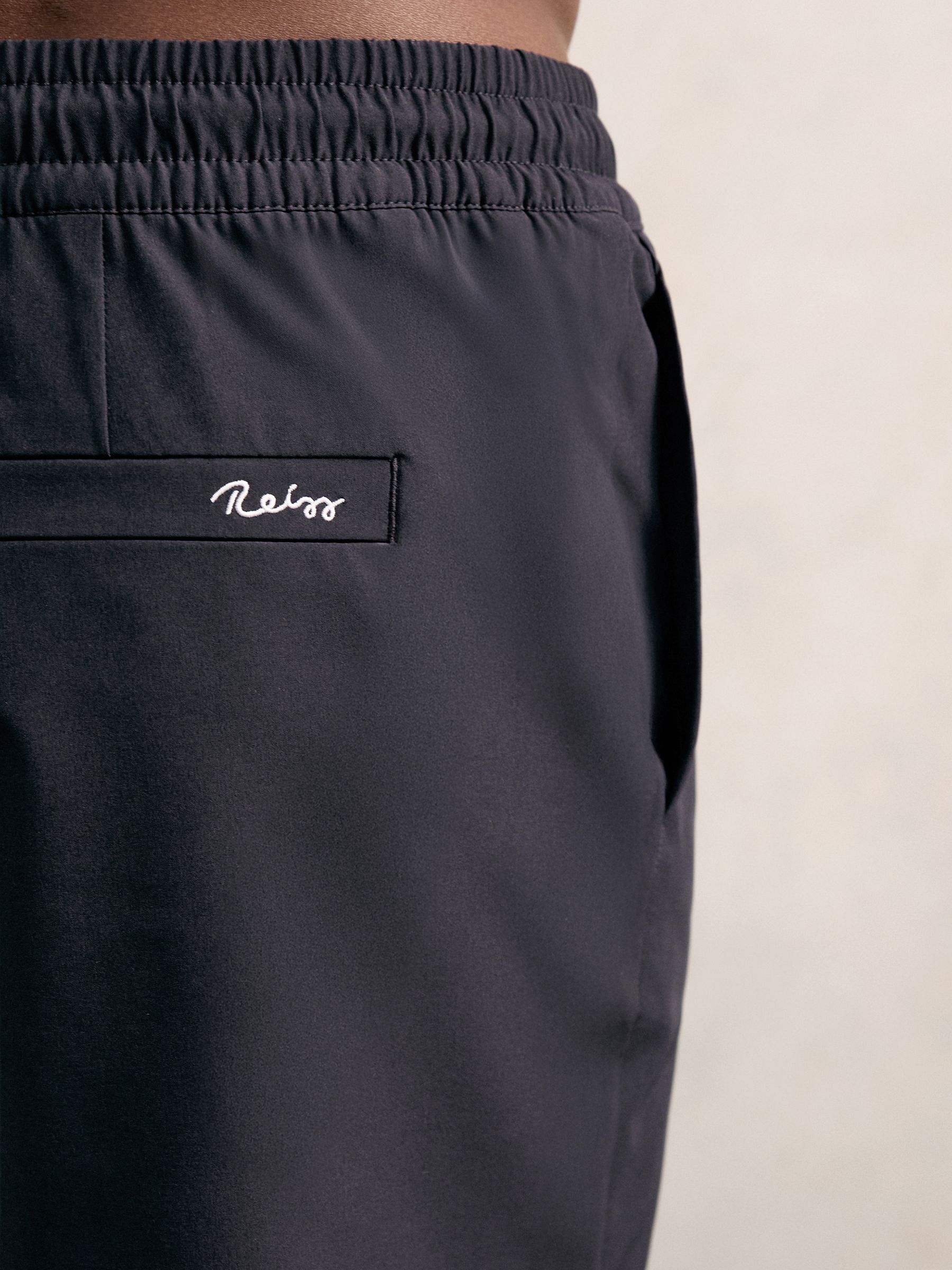 Drawstring Swim Shorts in Navy