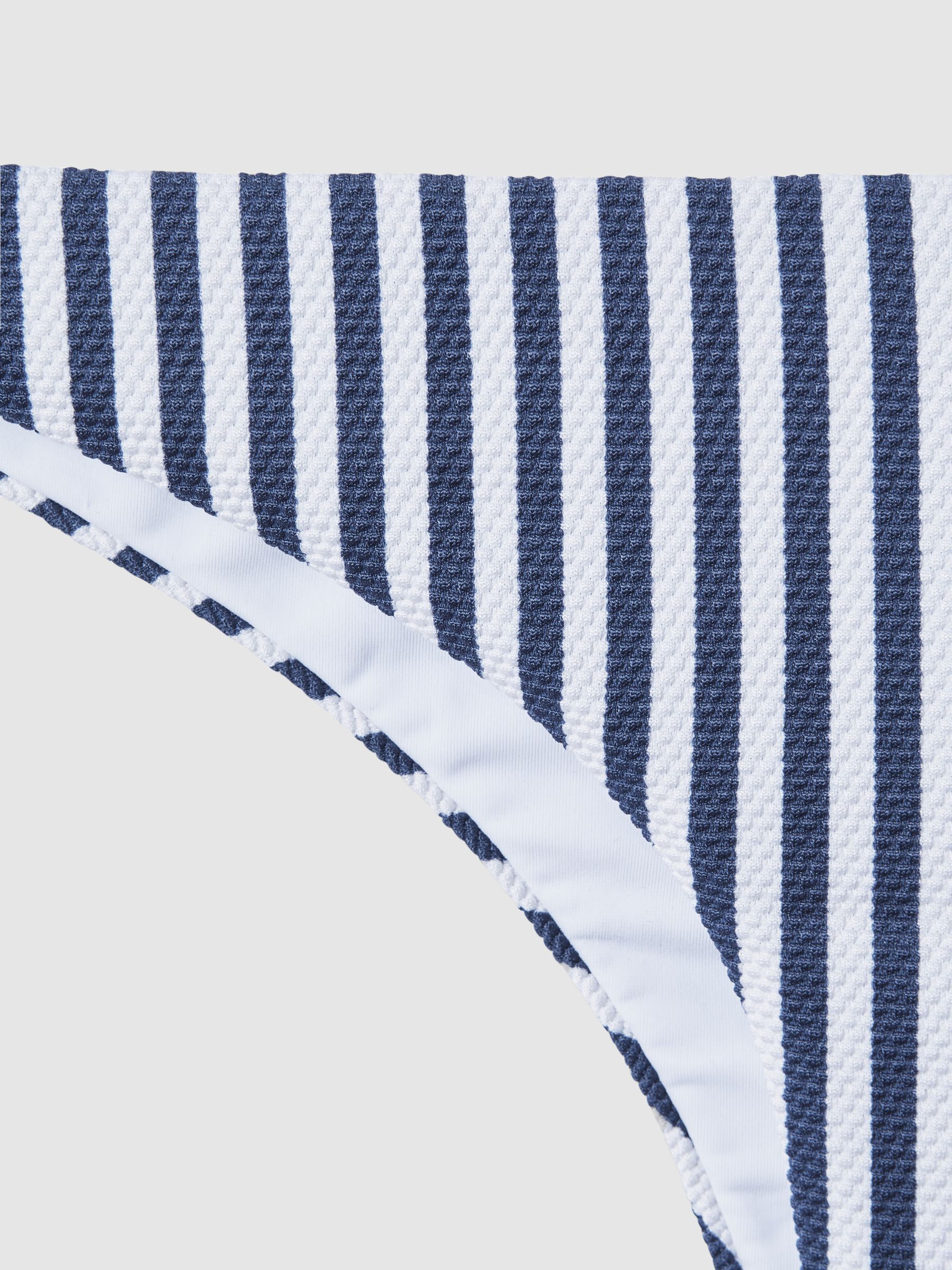 FELLA Low Rise Bikini Bottoms in Blue Stripe