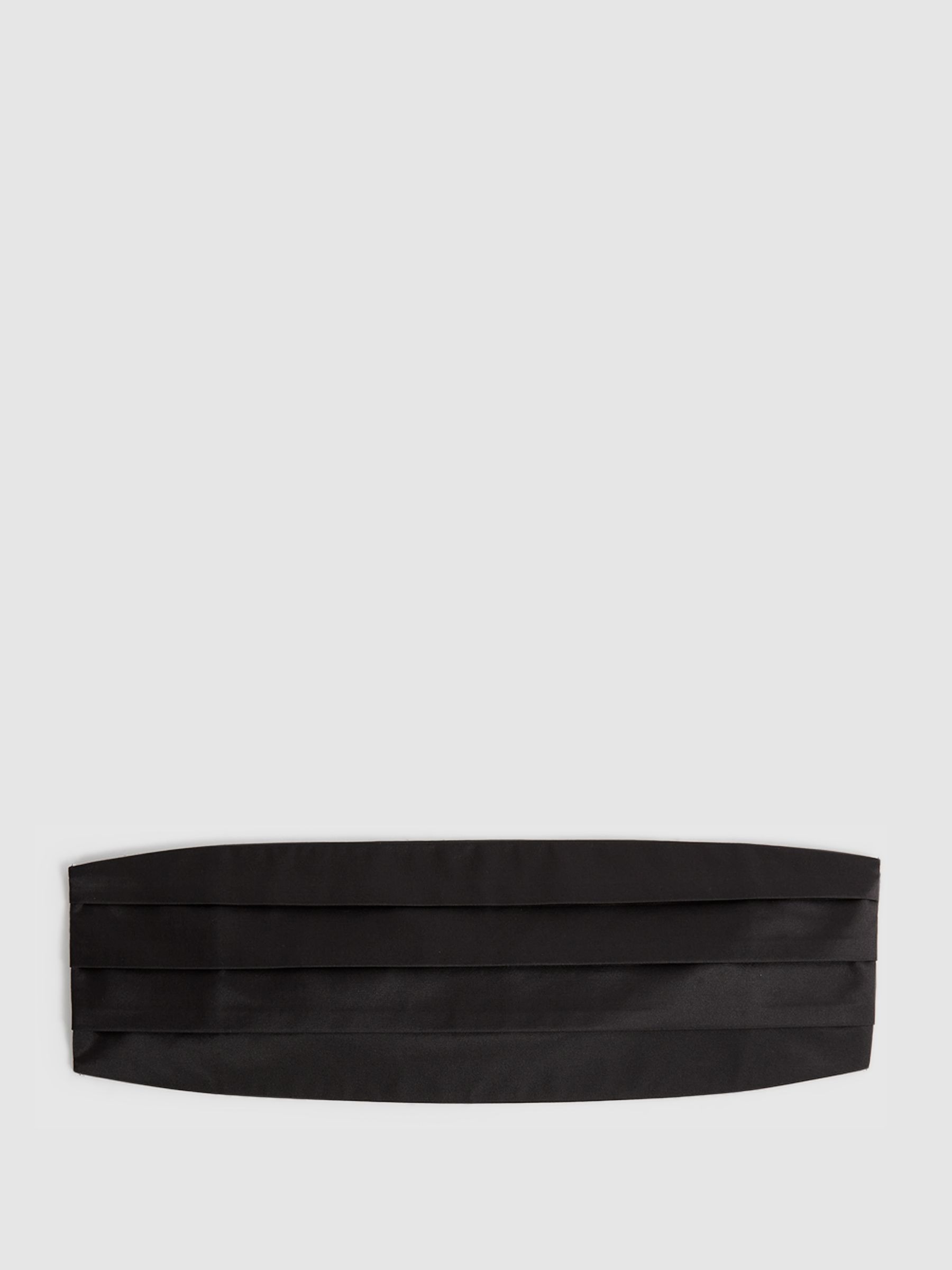Silk Cummerbund in Black