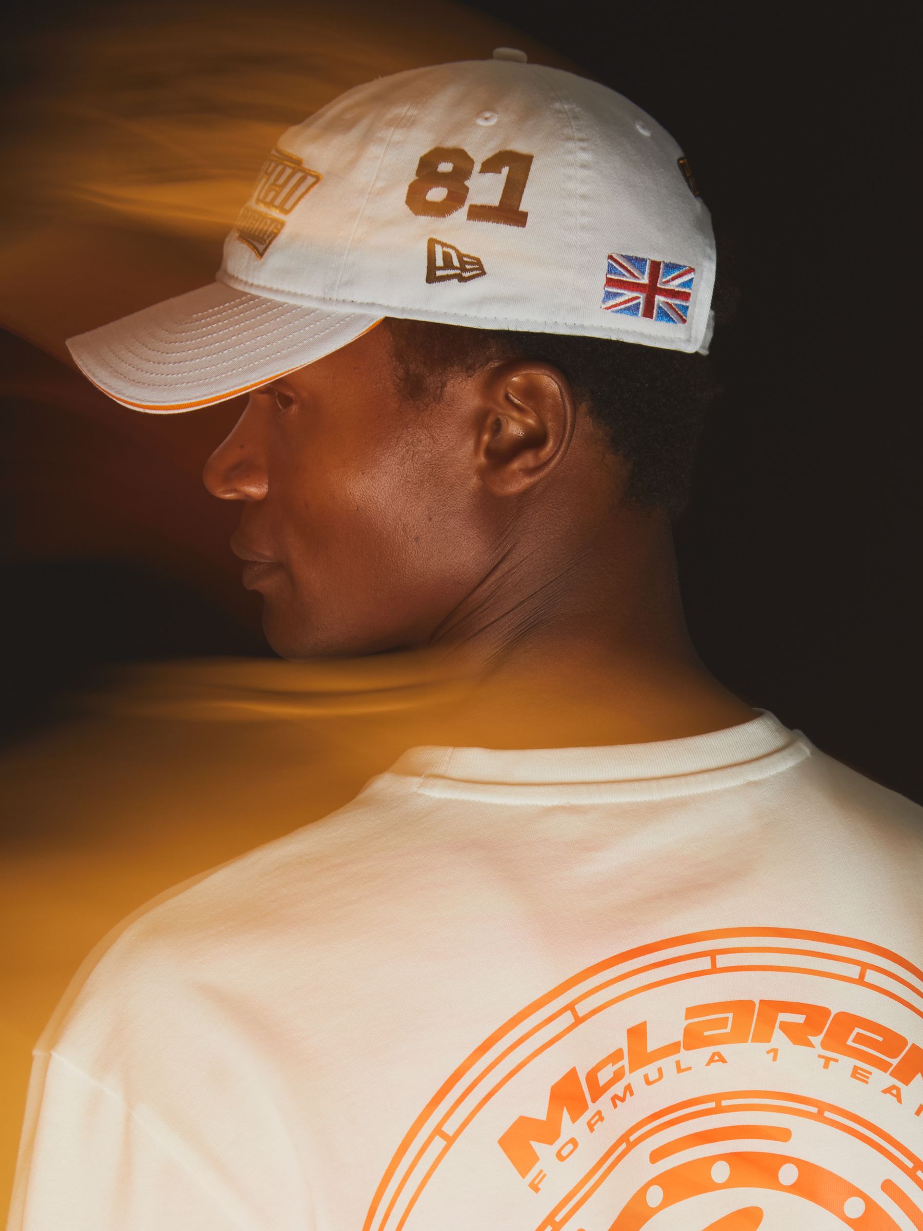 McLaren Racing Heritage Cap Unisex Fit in White