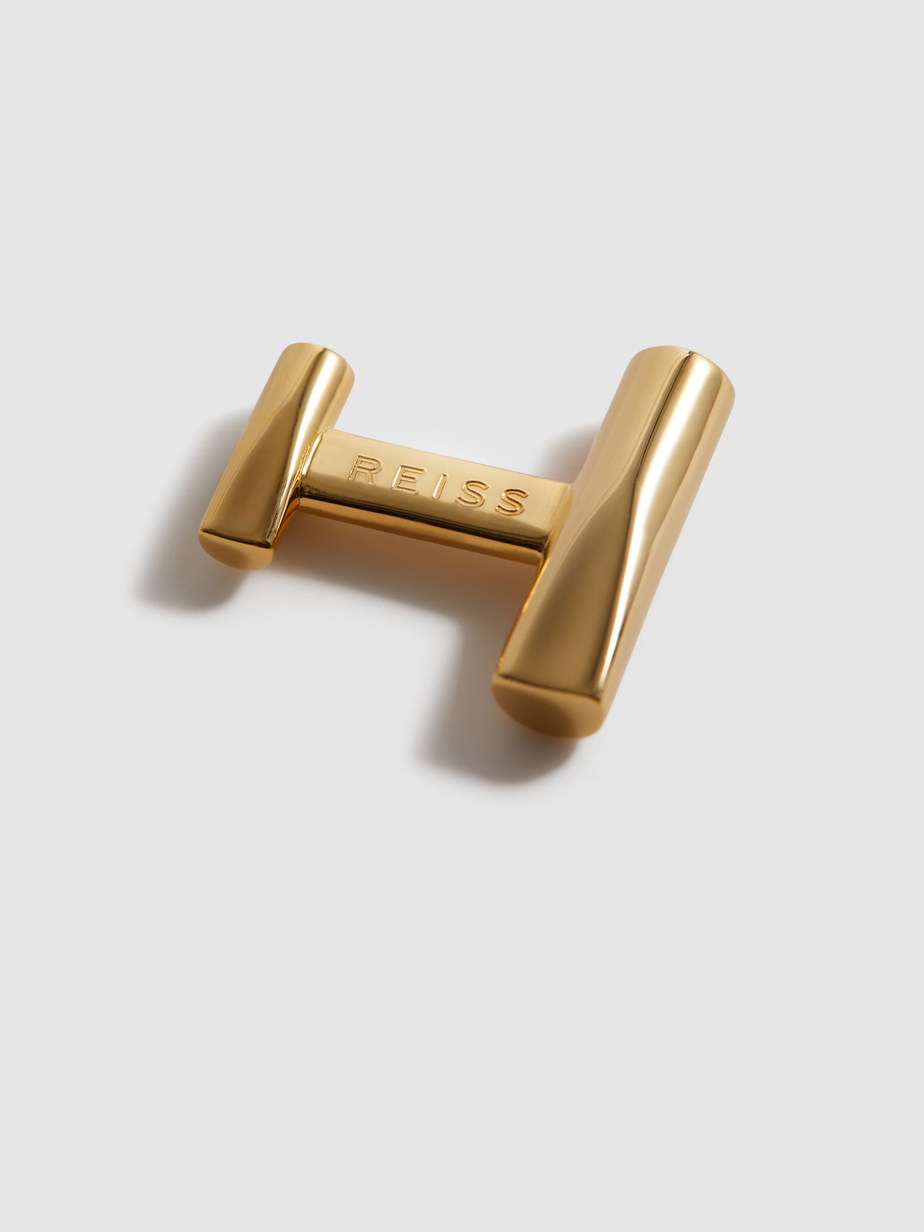 Bar Cufflinks in Gold