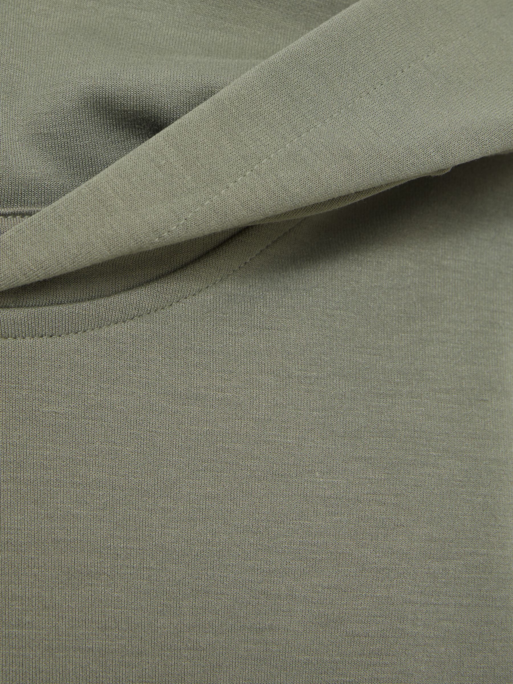 9-13 yrs Interlock Jersey Hoodie in Soft Sage Green