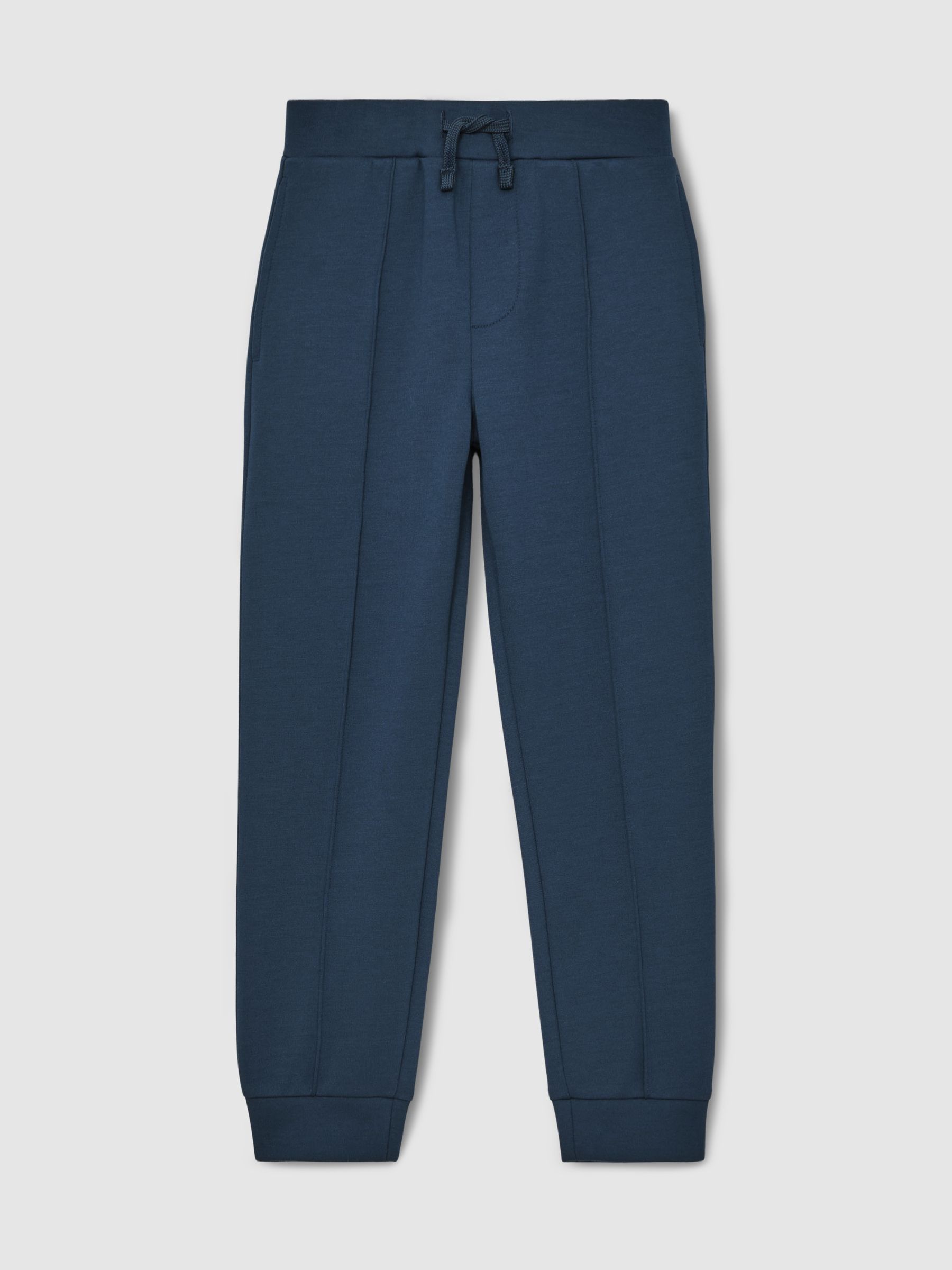 9-13 yrs Interlock Drawstring Joggers in Ocean Blue
