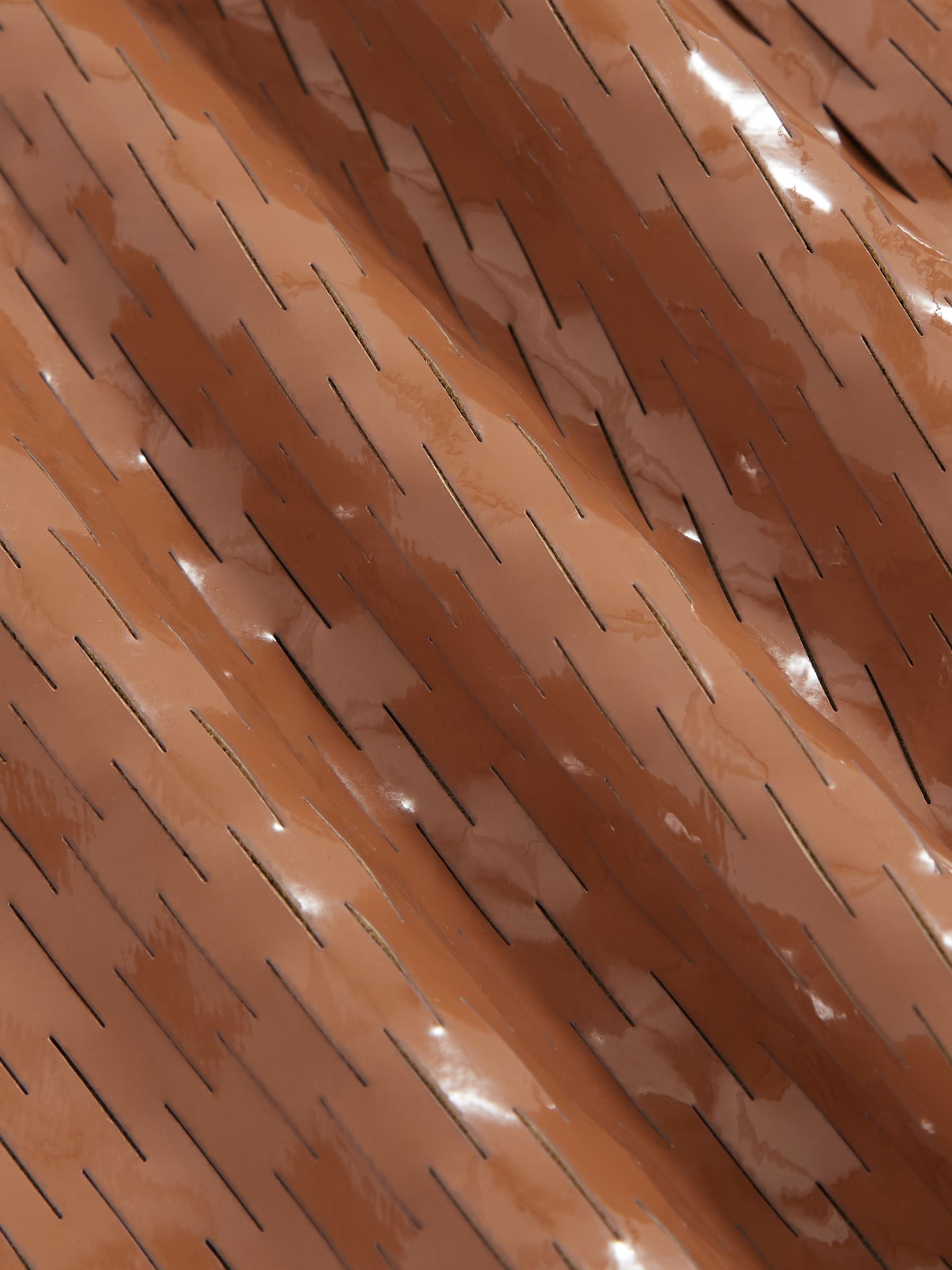 Atelier Laser-Cut Vest Top in Tan