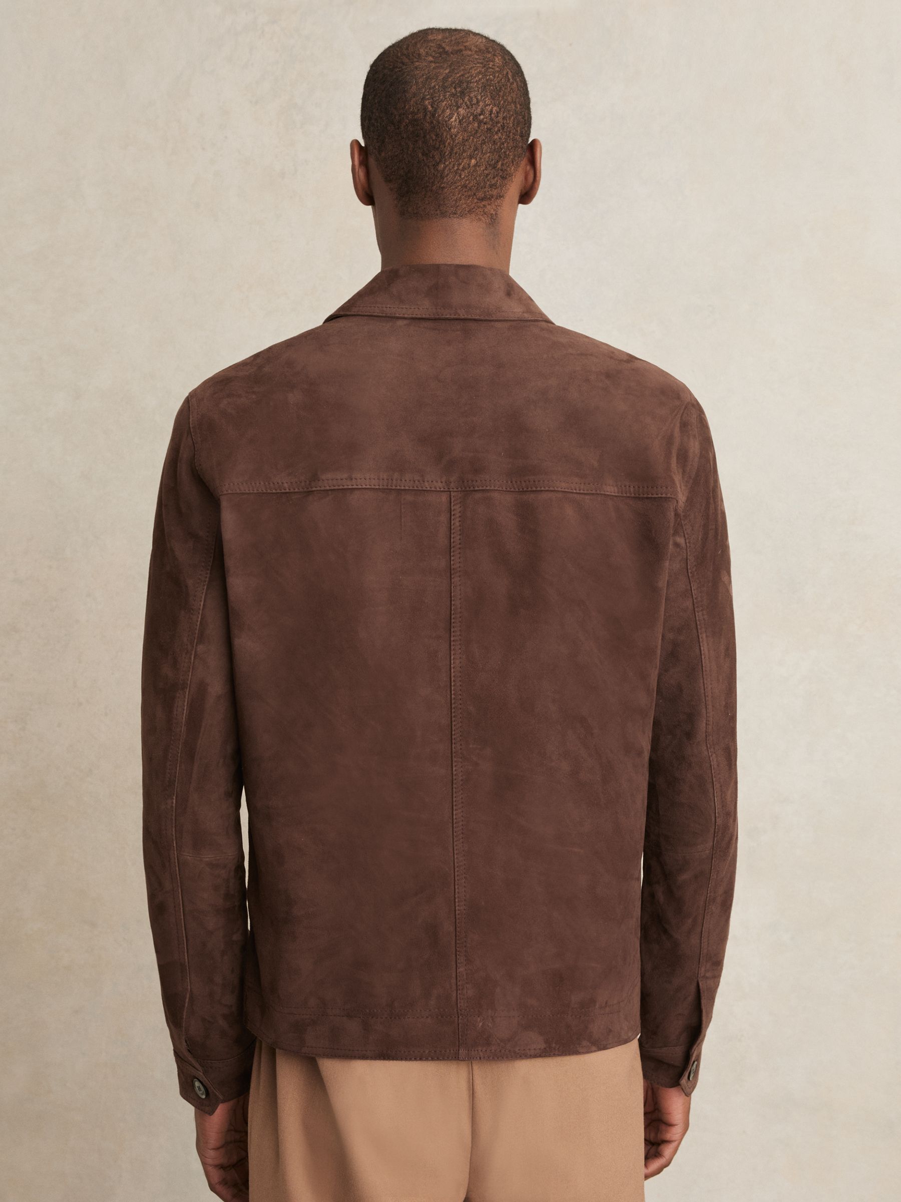 Jacket in Chocolate Brown