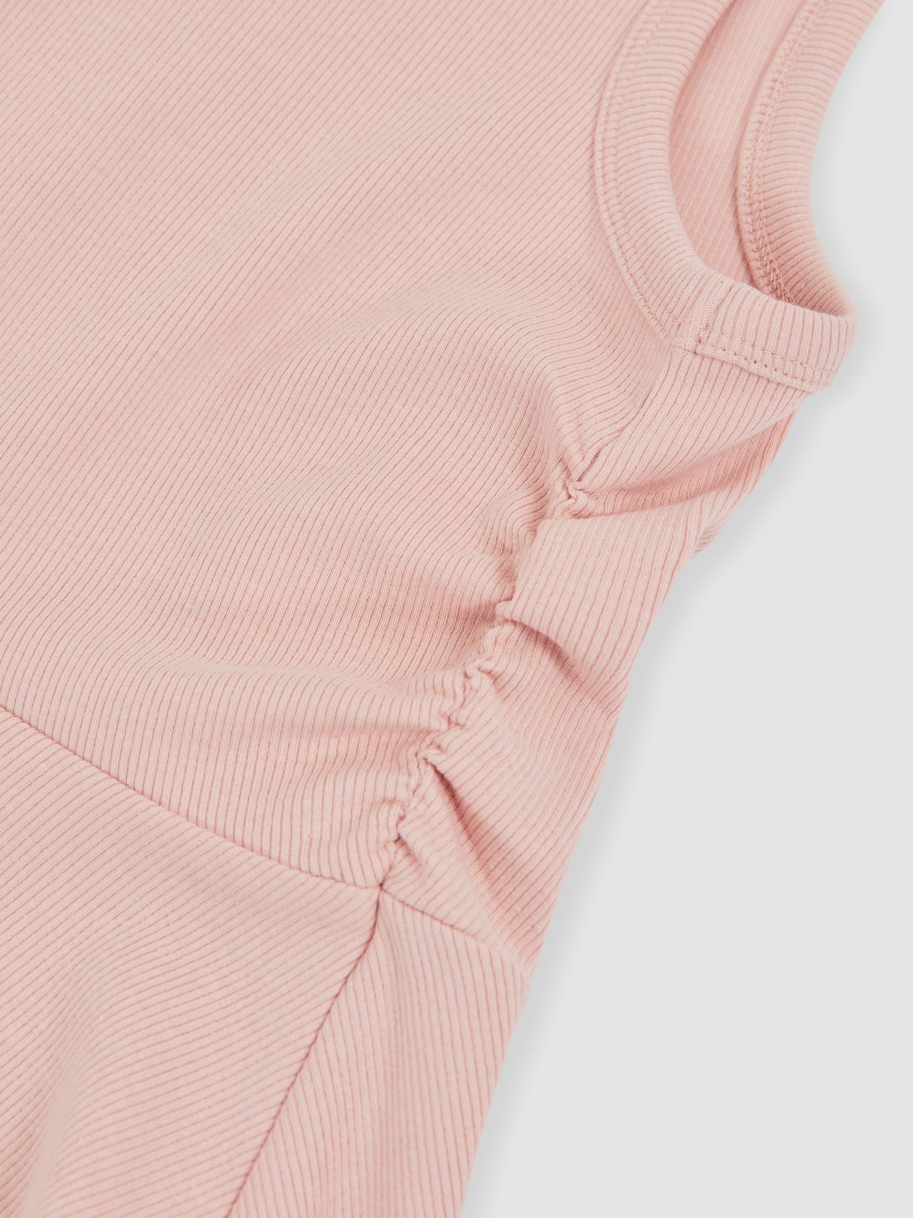 13-14 yrs Jersey Ruched Skater Dress in Pink