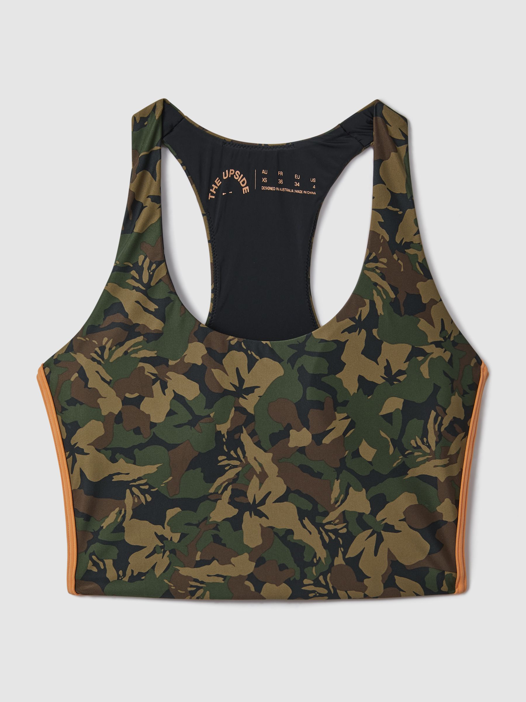 The Upside Camouflage Sports Bra in Camo