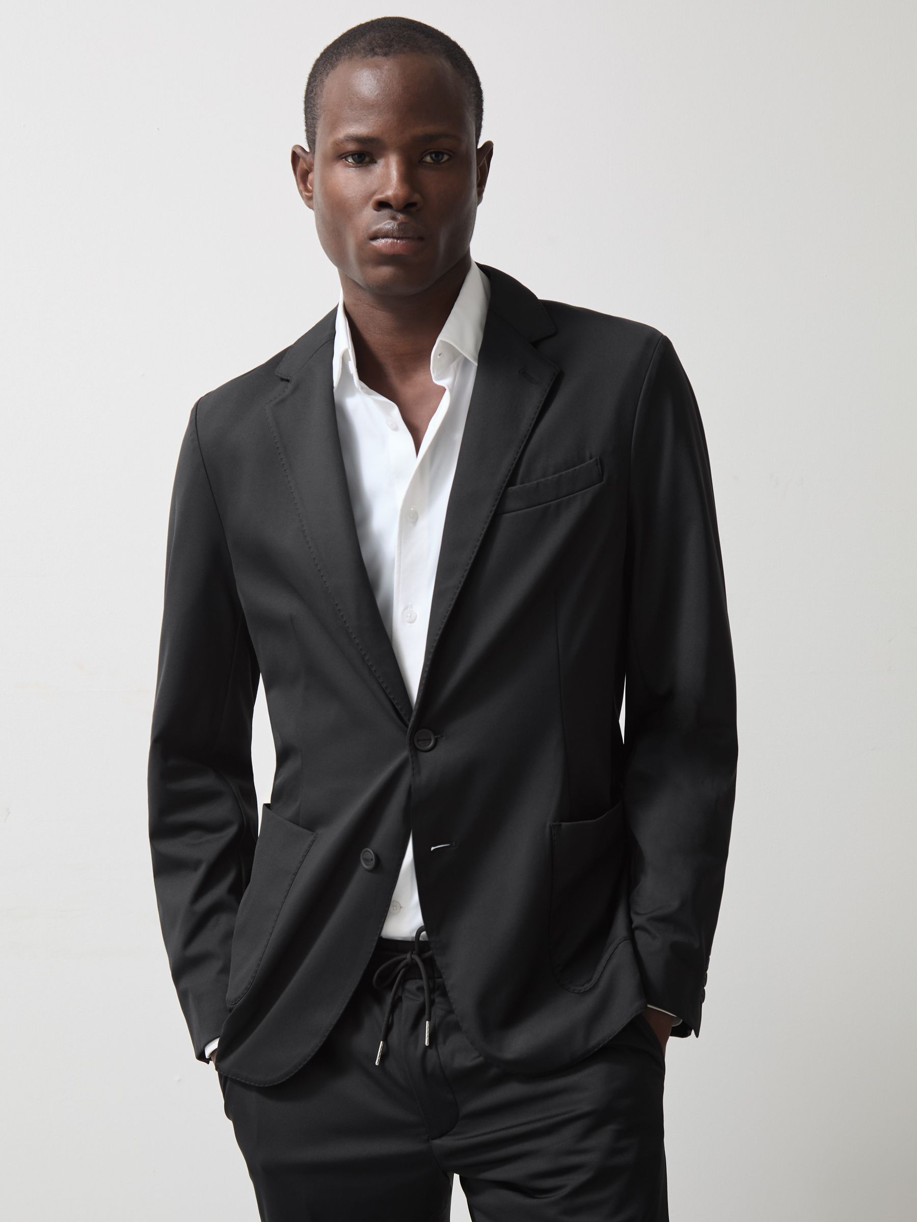 Slim-Fit McLaren F1 Team Technical Blazer in Black