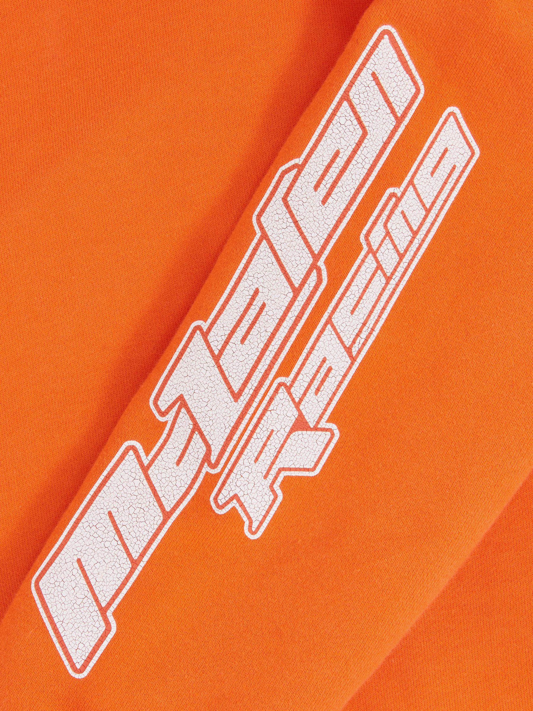 9-12 yrs McLaren F1 Team Cotton Logo Hoodie Unisex Fit in Orange