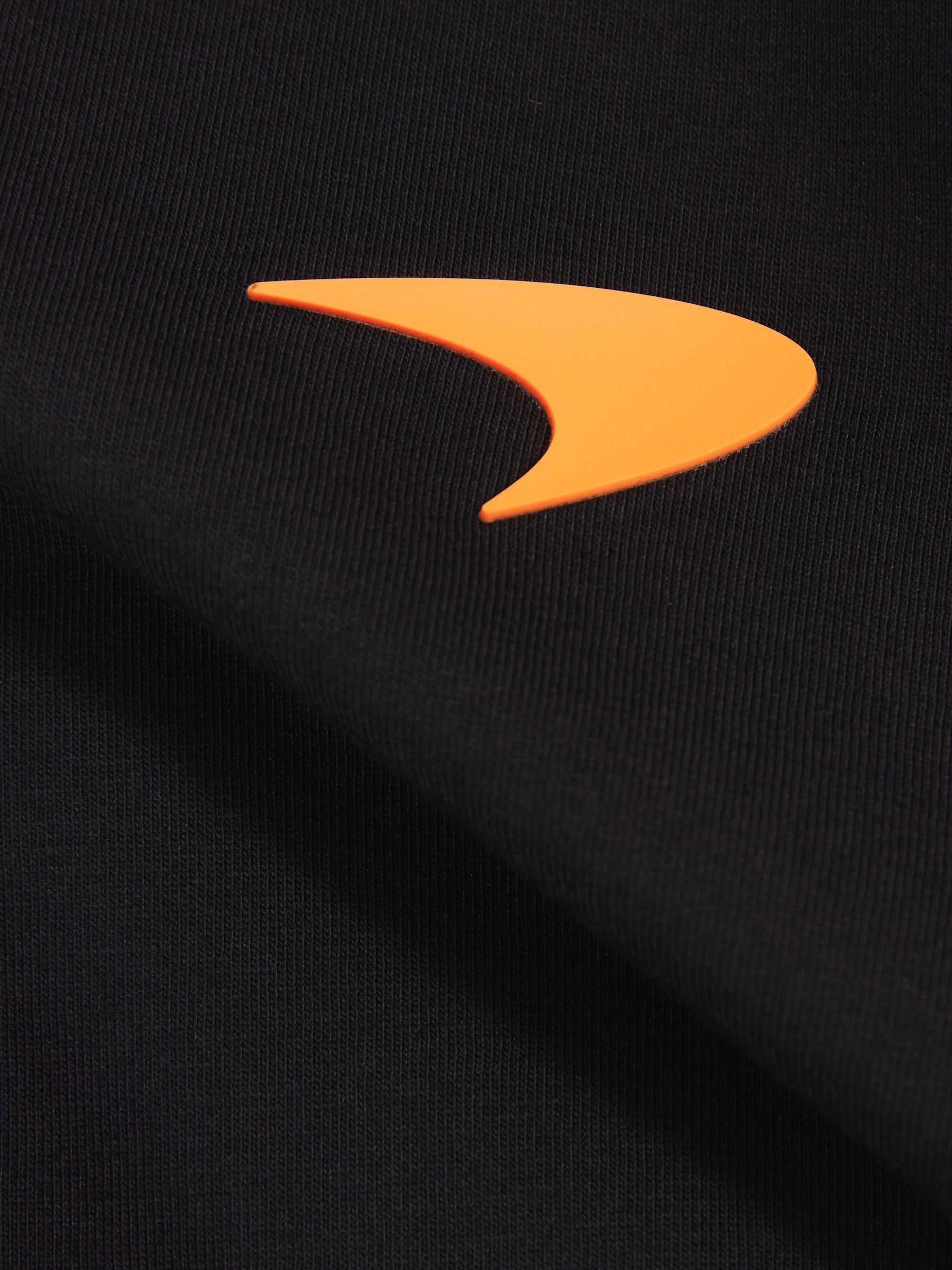 McLaren F1 Team Cotton Polo Shirt in Black