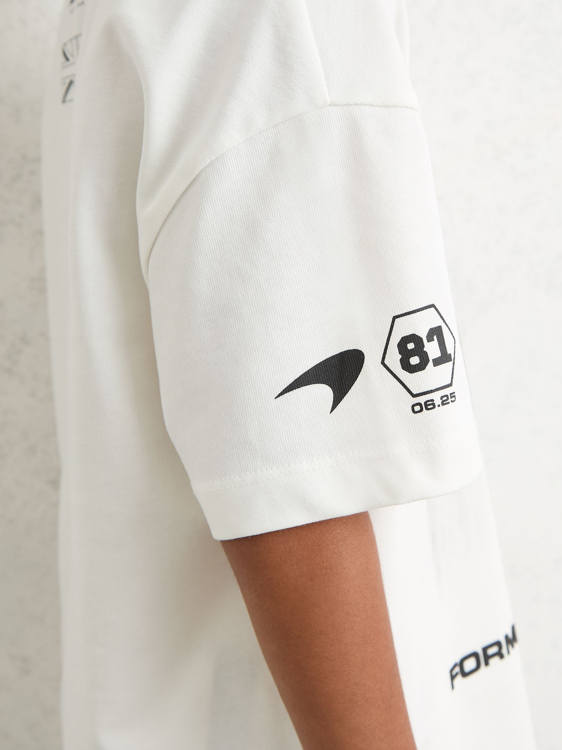 3-9 yrs McLaren F1 Team British GP T-Shirt Unisex Fit in White