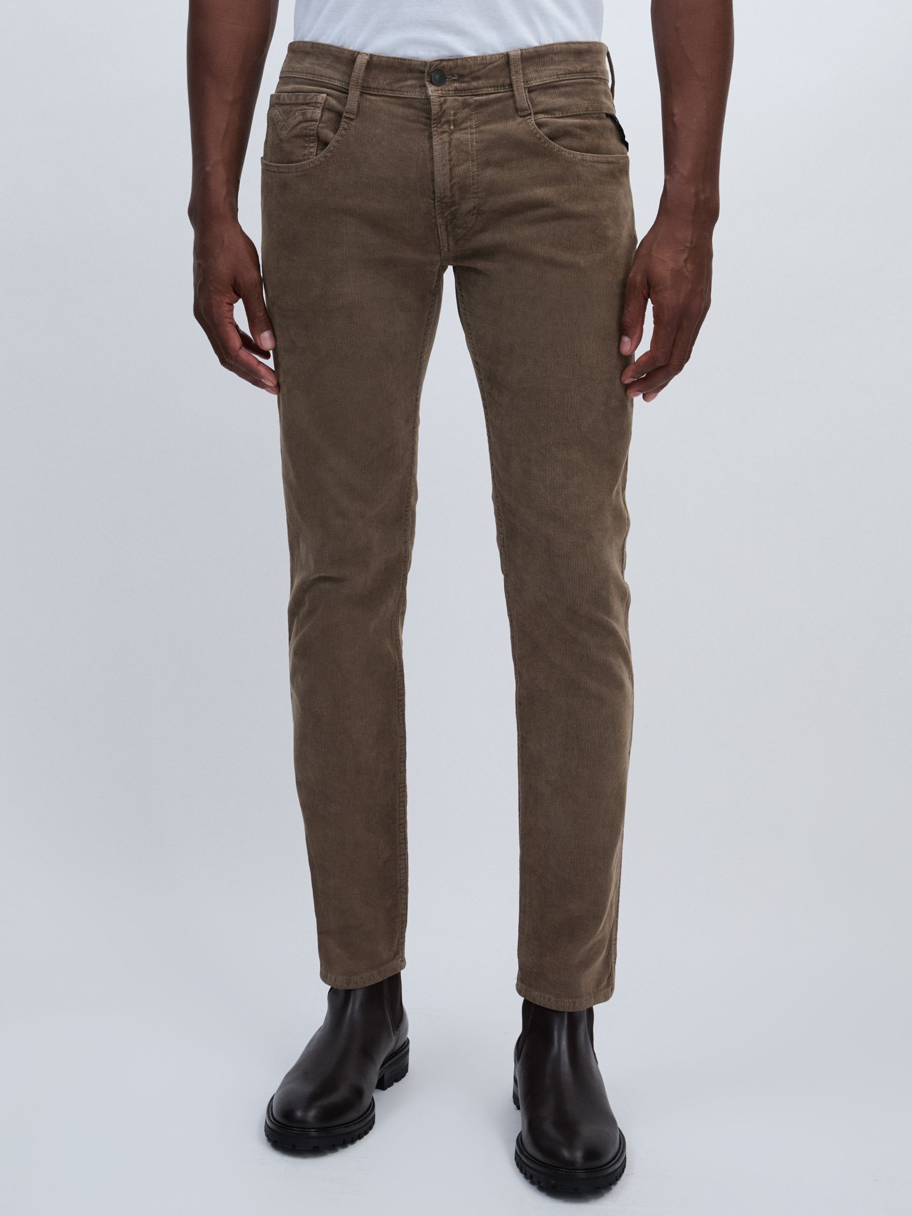 Replay Slim Fit Jeans in Biscuit