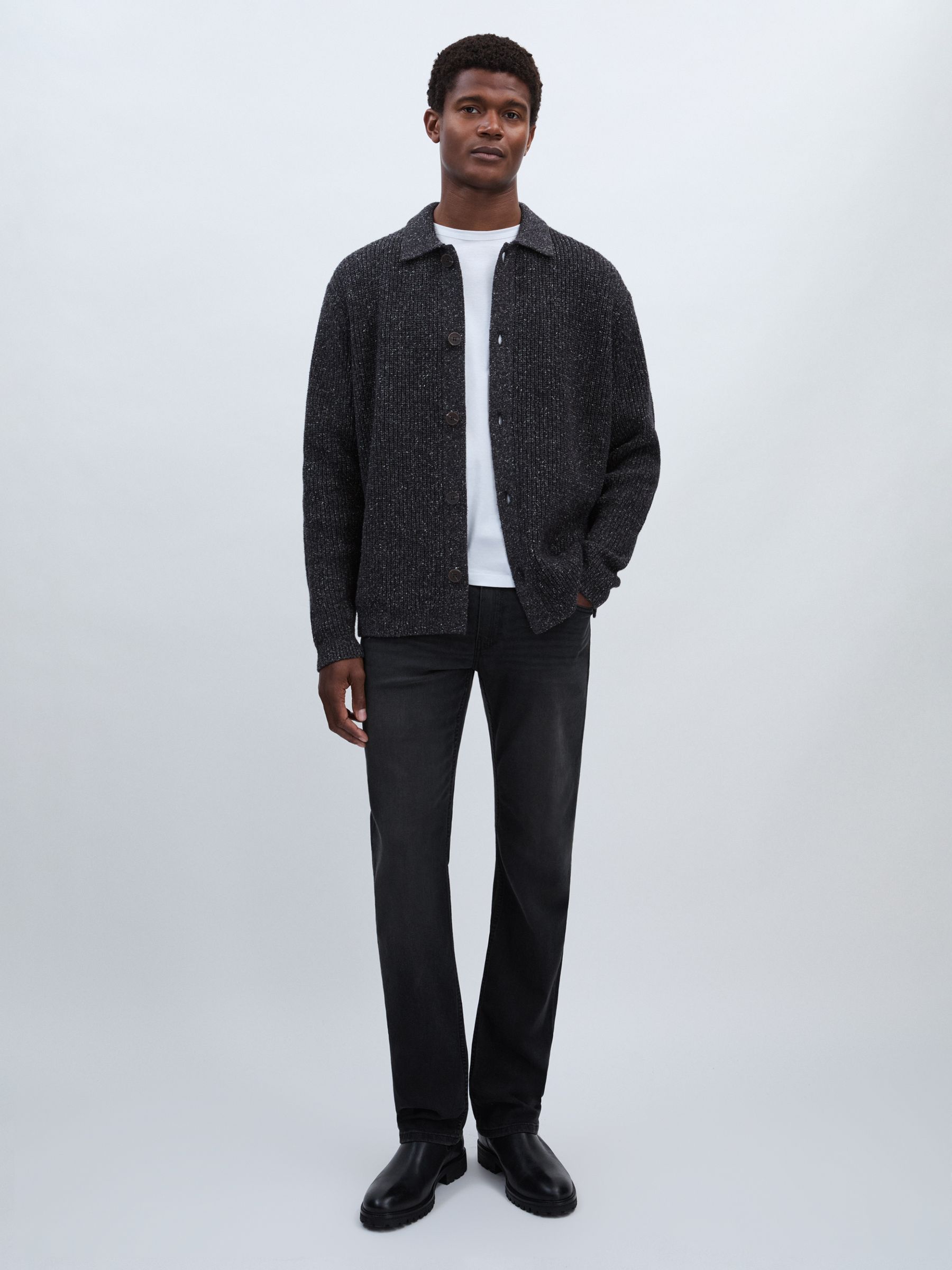 Paige Straight-Leg Jeans in Knowlton