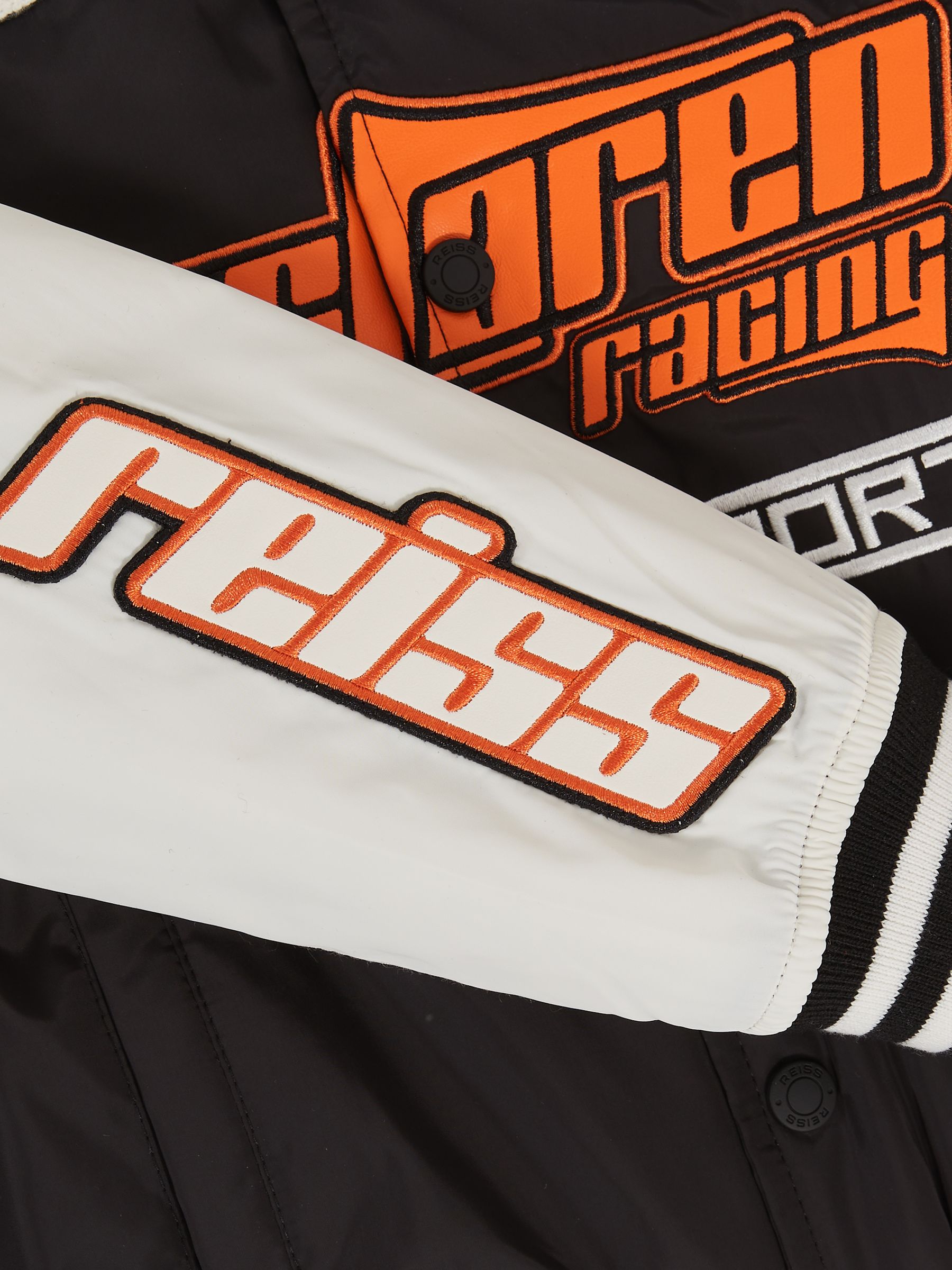 3-9 yrs McLaren F1 Team Bomber Jacket Unisex Fit in Black/Off White