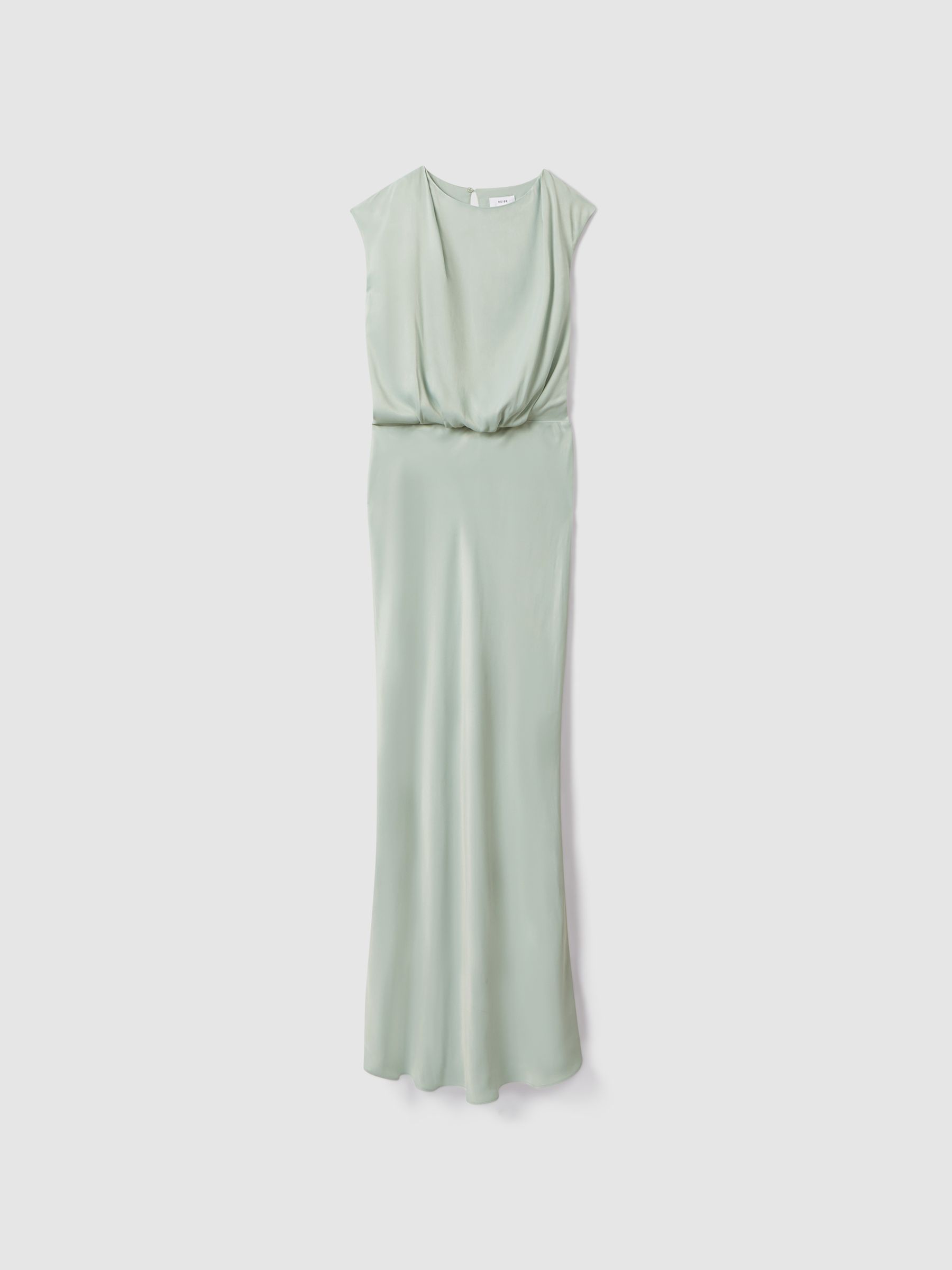 Draped Maxi Dress in Sage